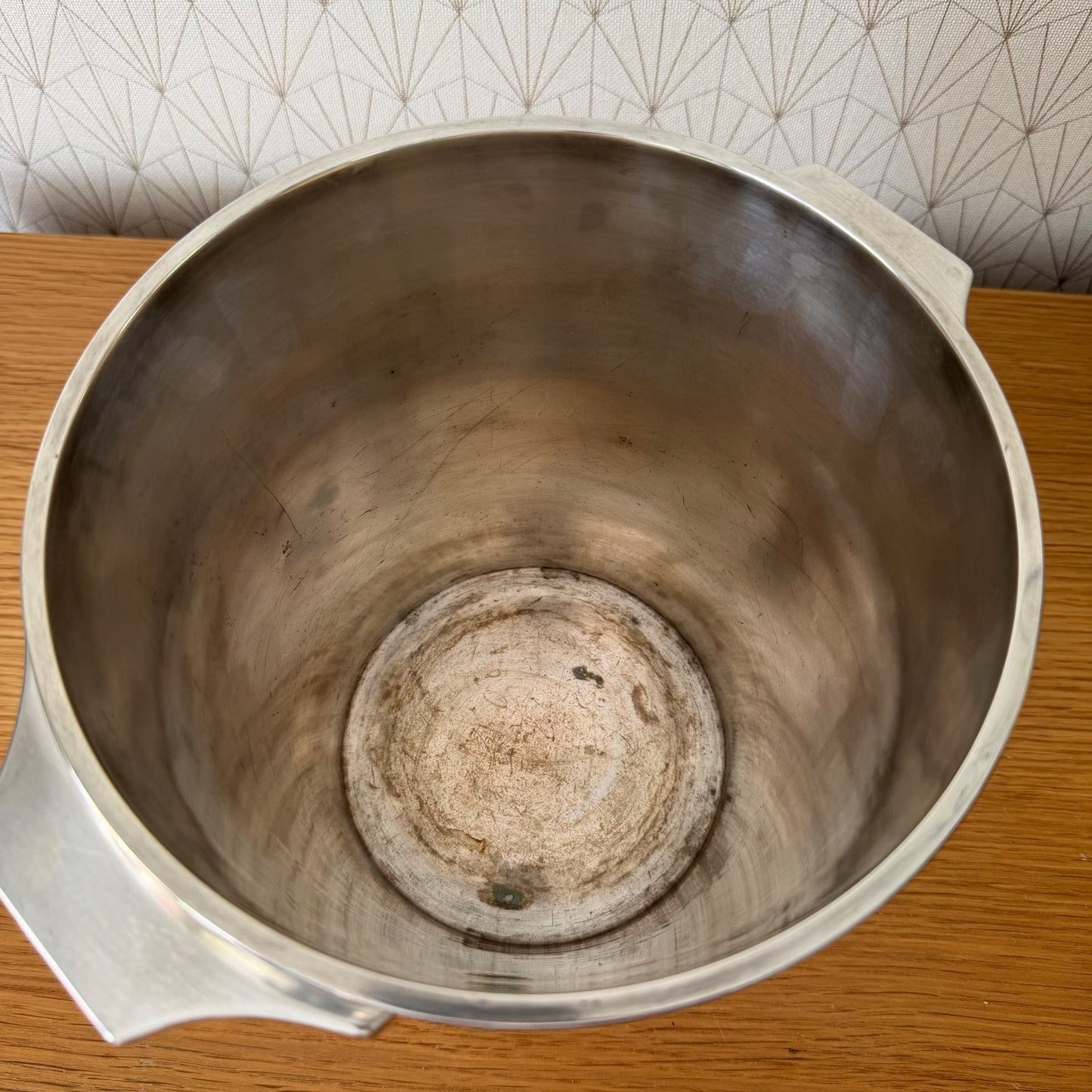 Vintage French Silverplate Champagne Bucket St Medard Ice Cooler 2706268 Charles Heidsieck