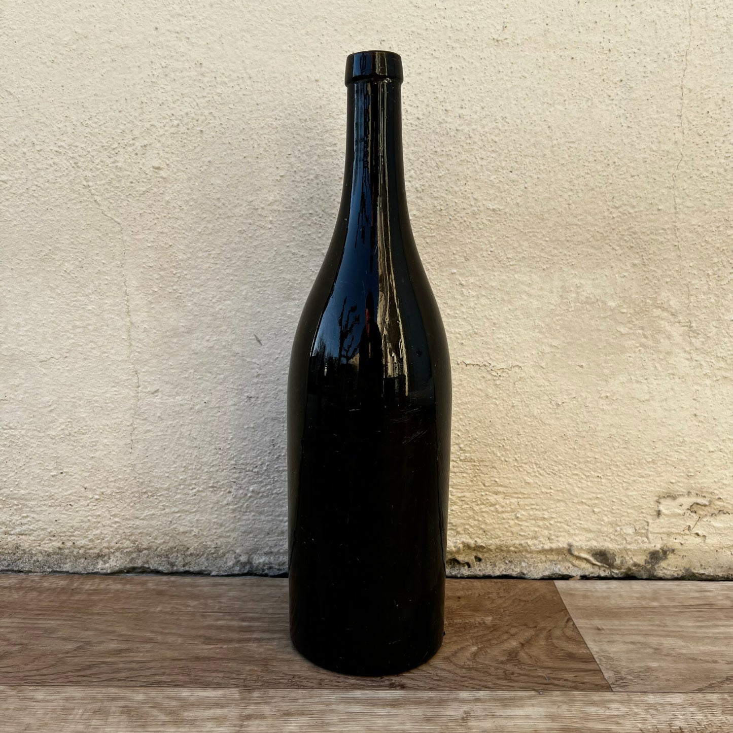 French Antique Dark Green Glass Bottle Wine Water Circa 1900 10022213 Fleamarketfrance