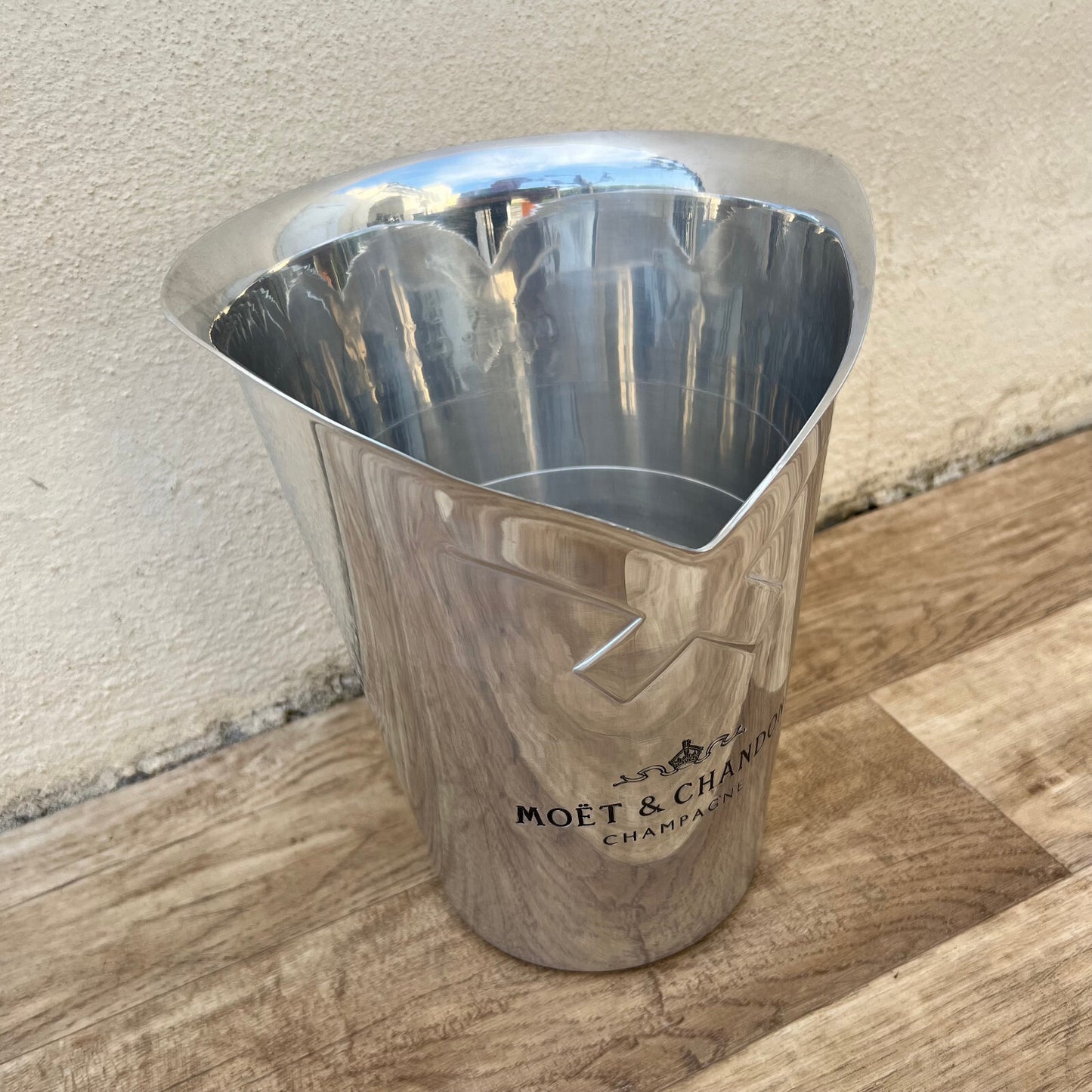 Moet Chandon Ice Bucket Vintage French Champagne Cooler Silver 1512249 Fleamarketfrance
