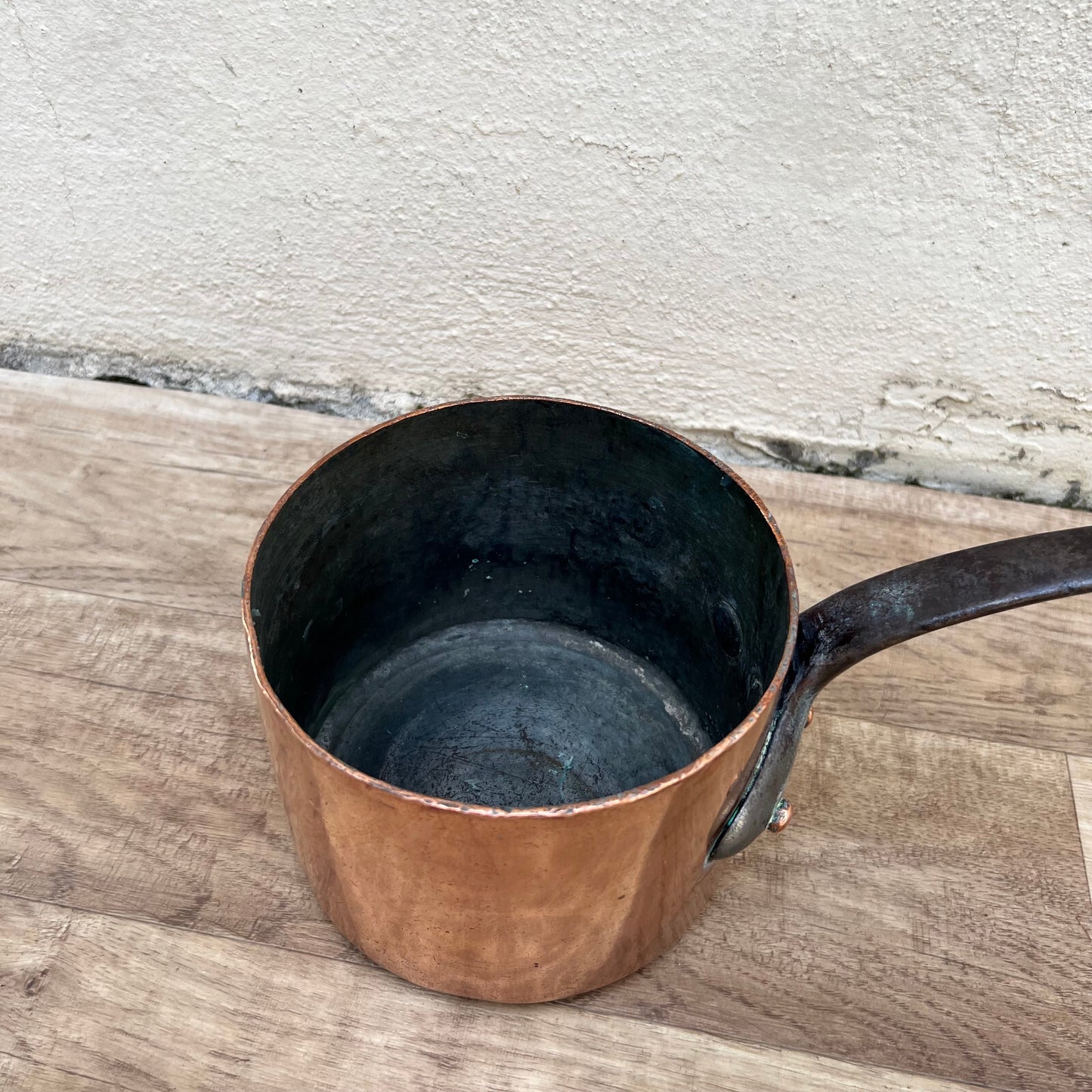 French Copper Saucepan Professional 2mm Cookware Made in France 0712226 Unbranded