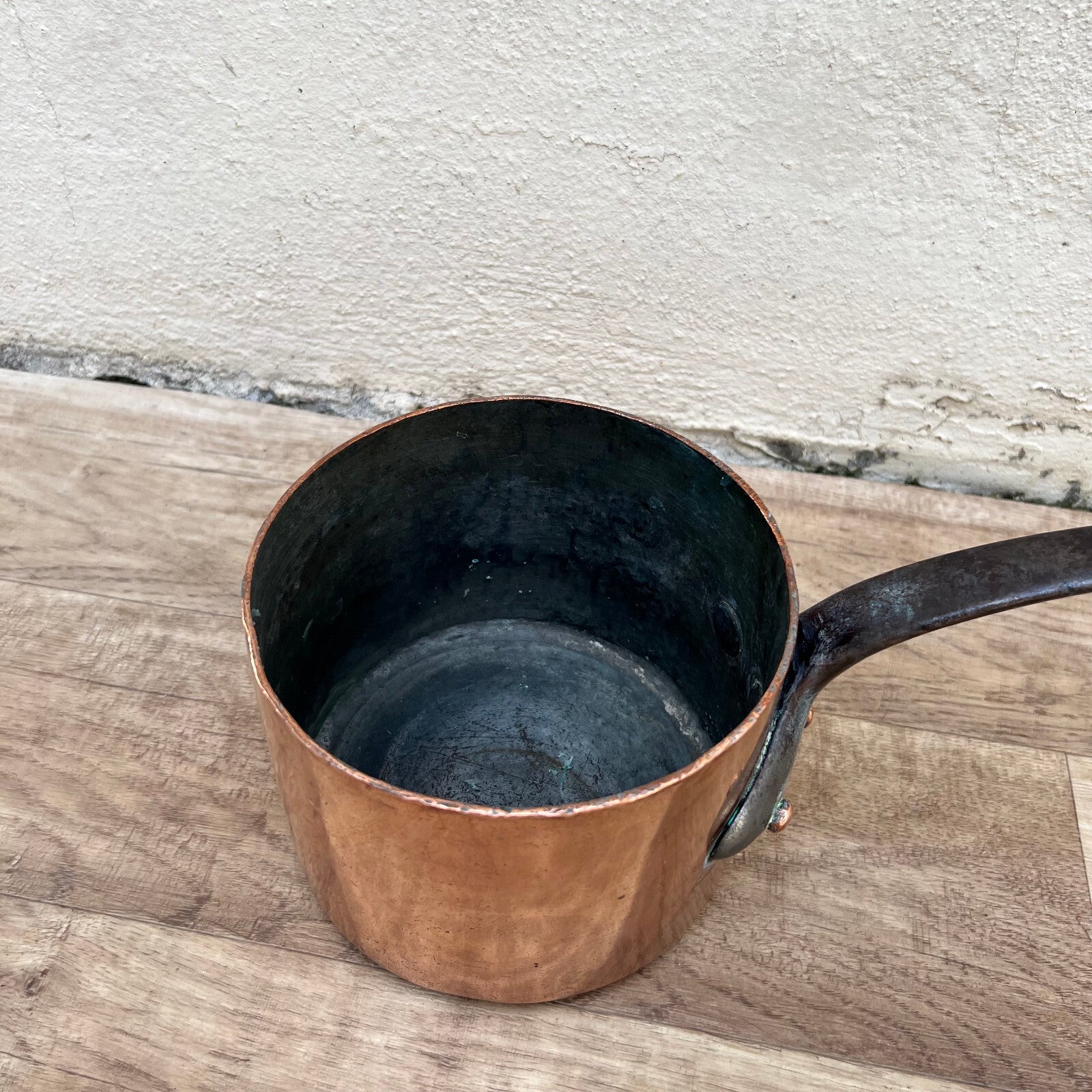 French Copper Saucepan Professional 2mm Cookware Made in France 0712226 Unbranded