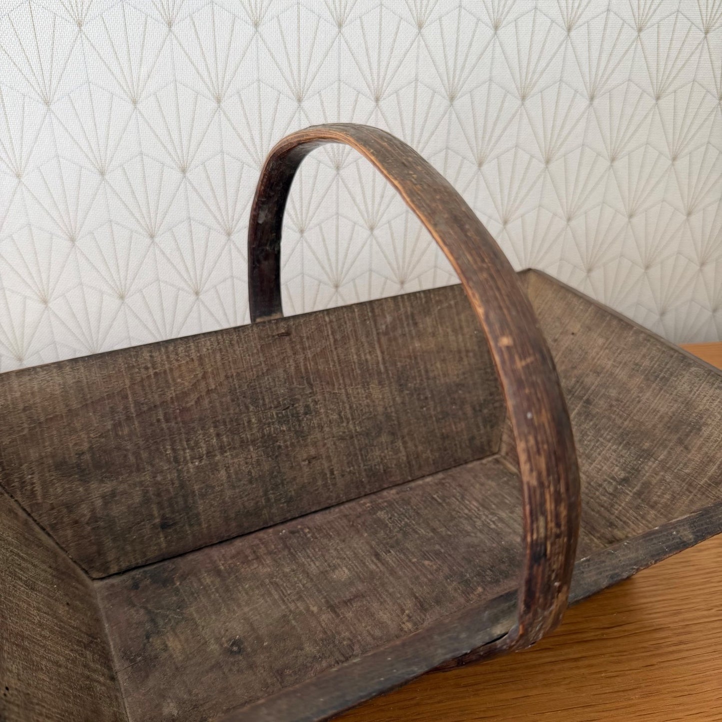 French Wooden Garden Trug Vintage Harvest Basket Rustic 1908265 Fleamarketfrance