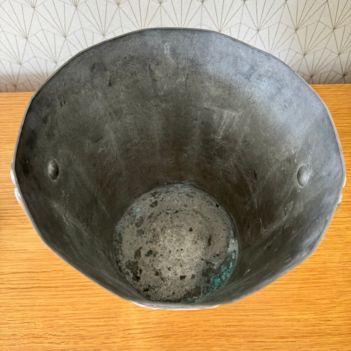 Vintage French Champagne Silverplate Ice Bucket Cooler PIPER 0808244 - Fleamarketfrance