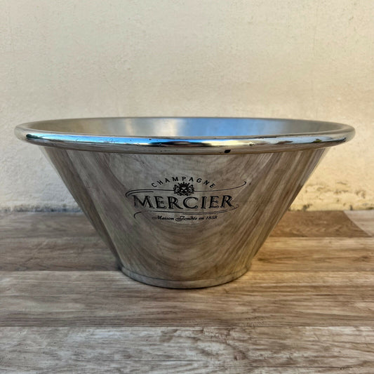 Vintage French Champagne Tin Bucket Cooler  MERCIER 21032213 - Fleamarketfrance