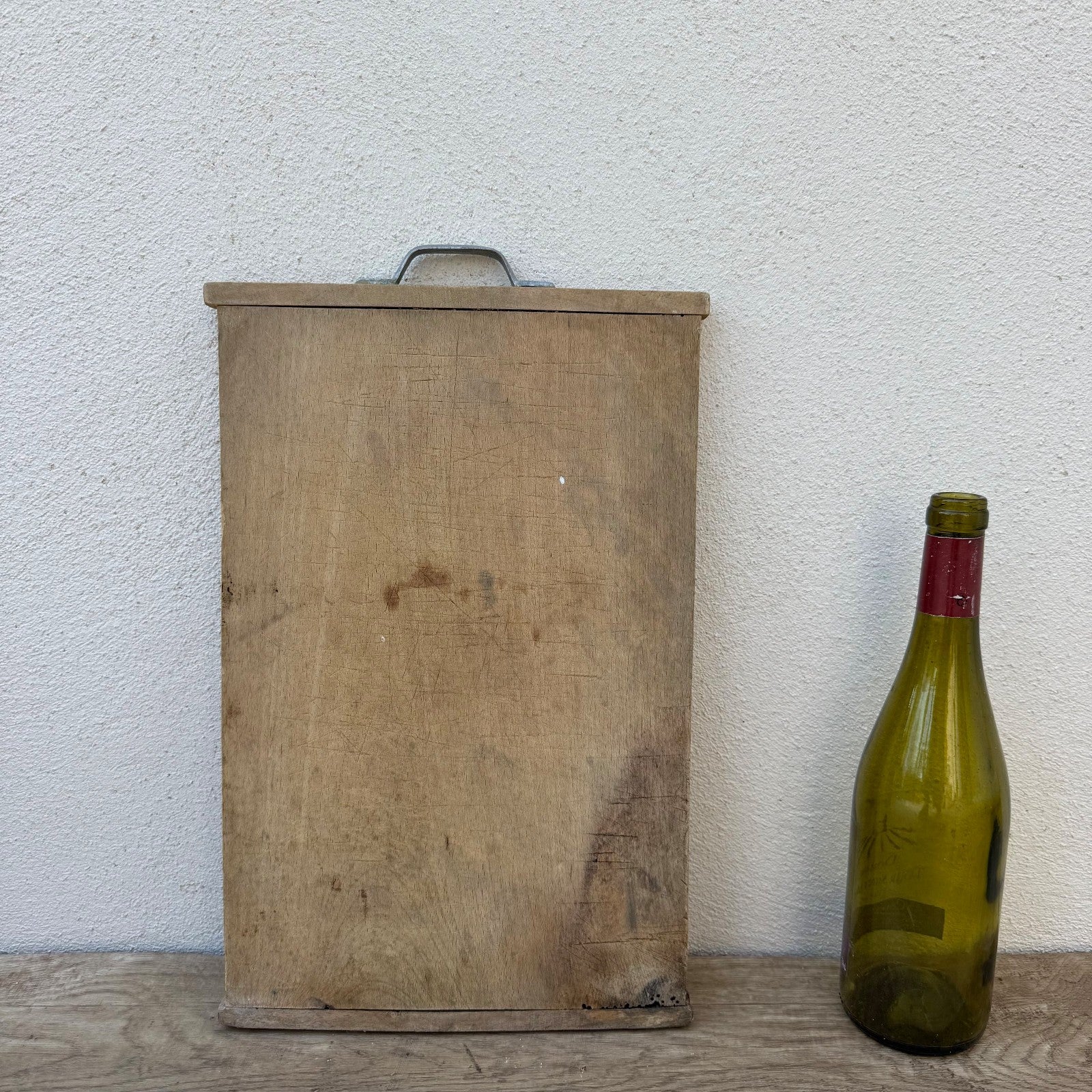 Antique French Cutting Board Wooden Bread Chopping Block Vintage 12122511 Unbranded