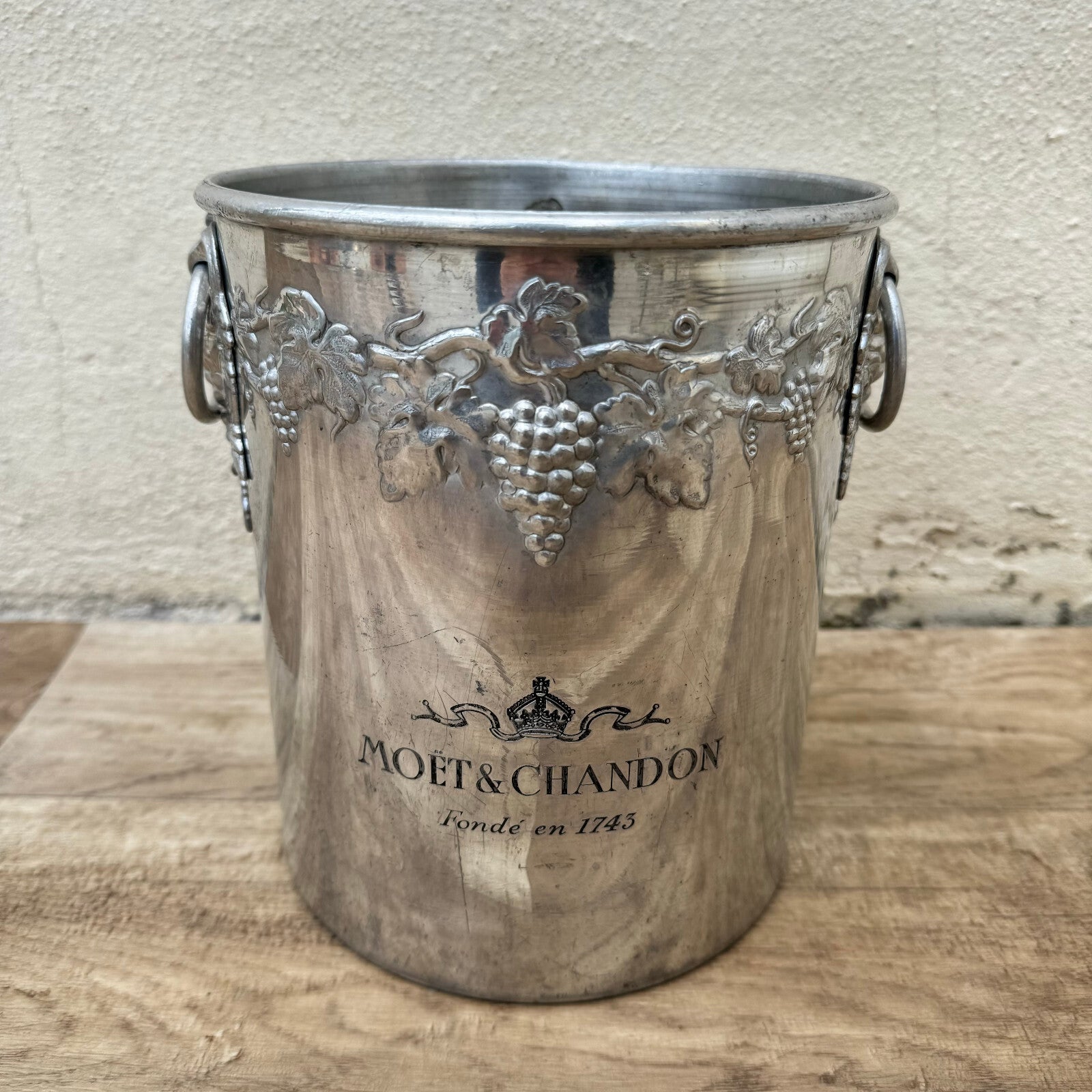 Vintage Moet Chandon Champagne Bucket Silver Plated Ice Cooler 2904244 Moët & Chandon