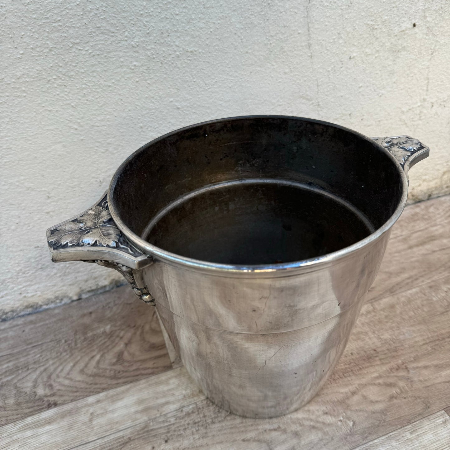 Vintage French Art Deco Champagne Bucket Silver Plate Wine Cooler 23092424 Fleamarketfrance