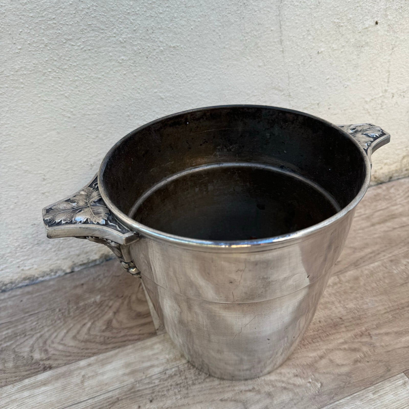 Vintage French Art Deco Champagne Bucket Silver Plate Wine Cooler 23092424 Fleamarketfrance