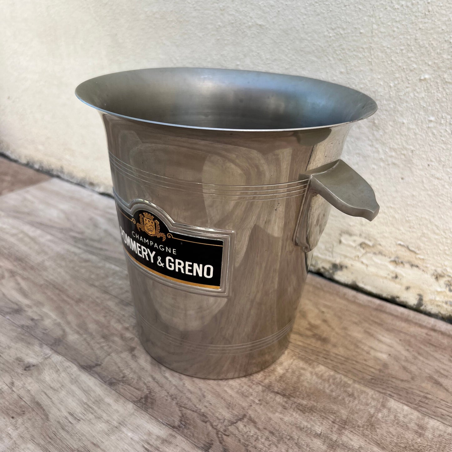 Vintage French Champagne Bucket Pommery Greno Ice Cooler Metal France 1008222 Pommery & Greno