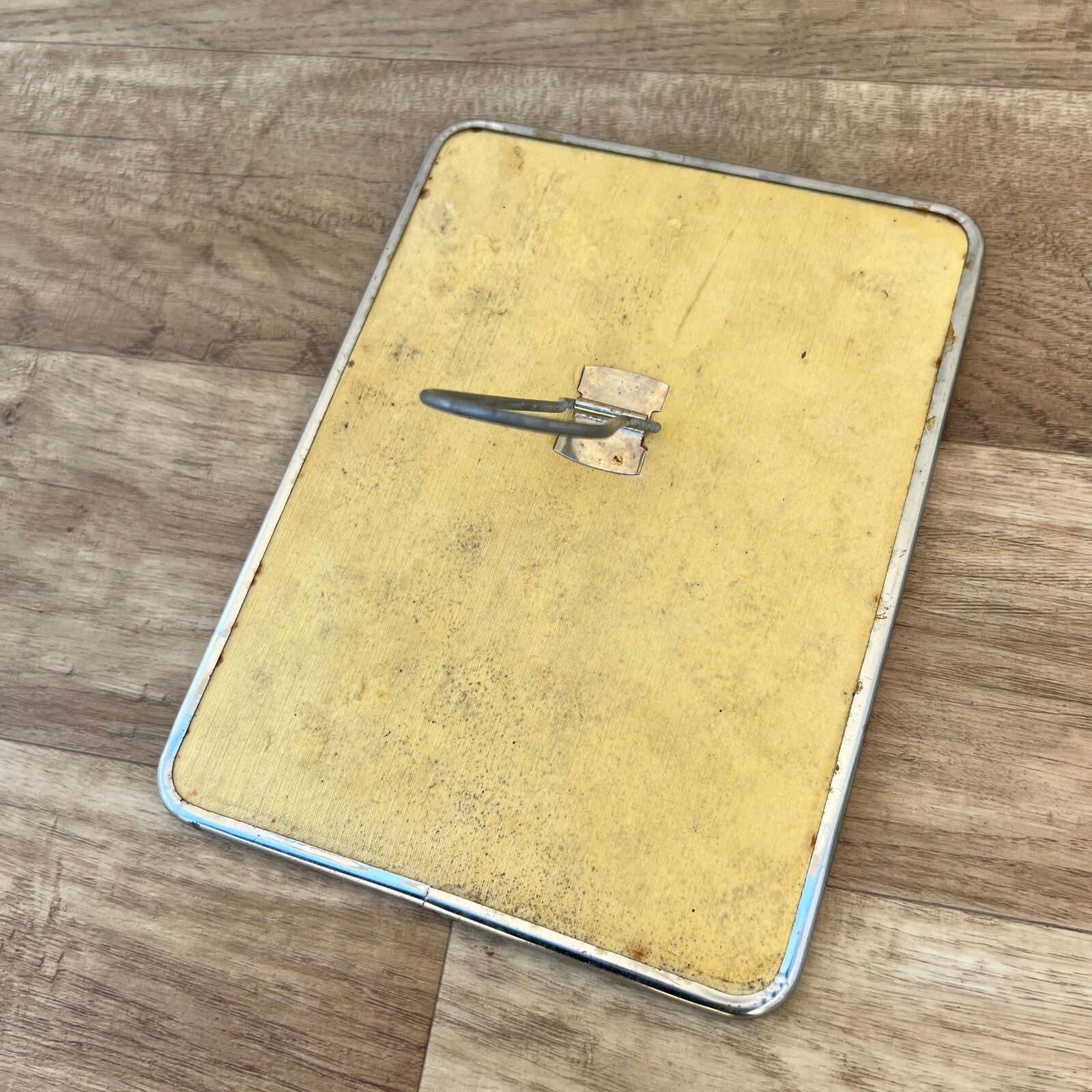 French Vanity Mirror Chrome Metal Standing 1950s Vintage Frame 25092215 Fleamarketfrance