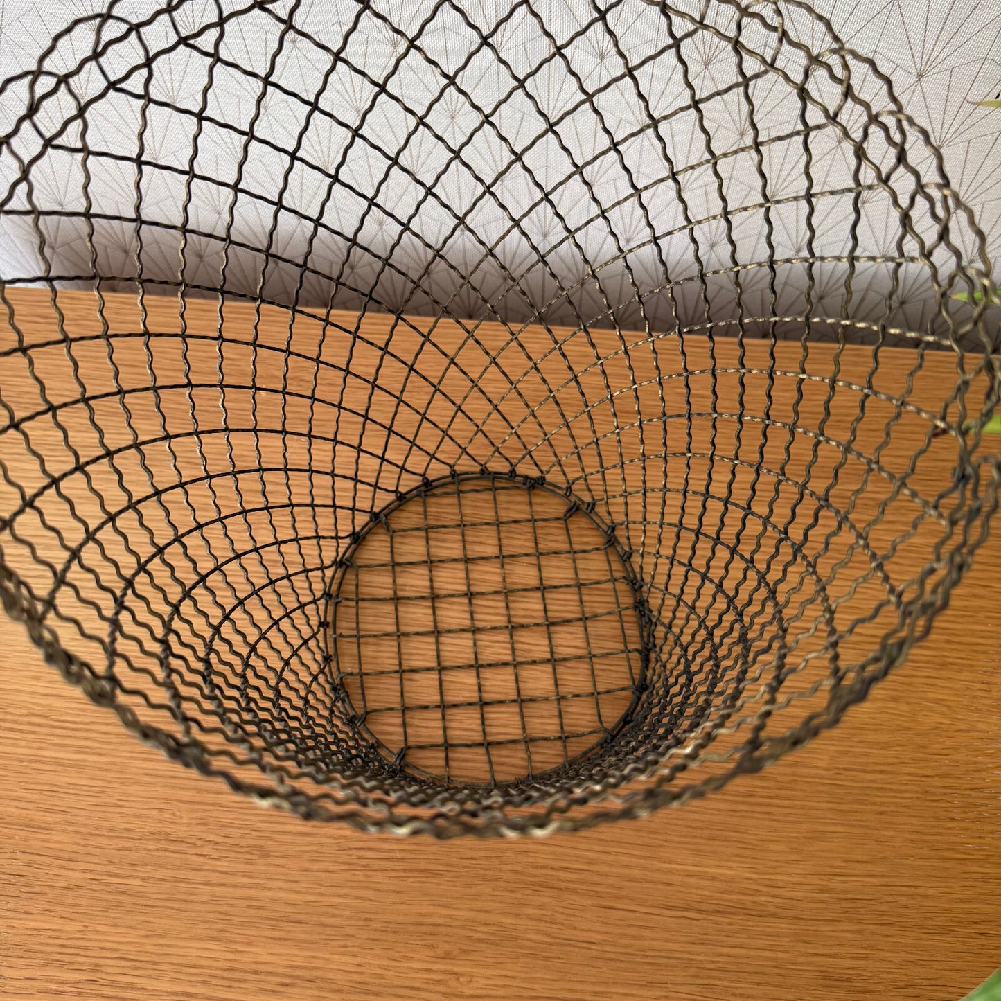 French Wire Metal Basket office decoration Chic Vintage 04062510 Fleamarketfrance