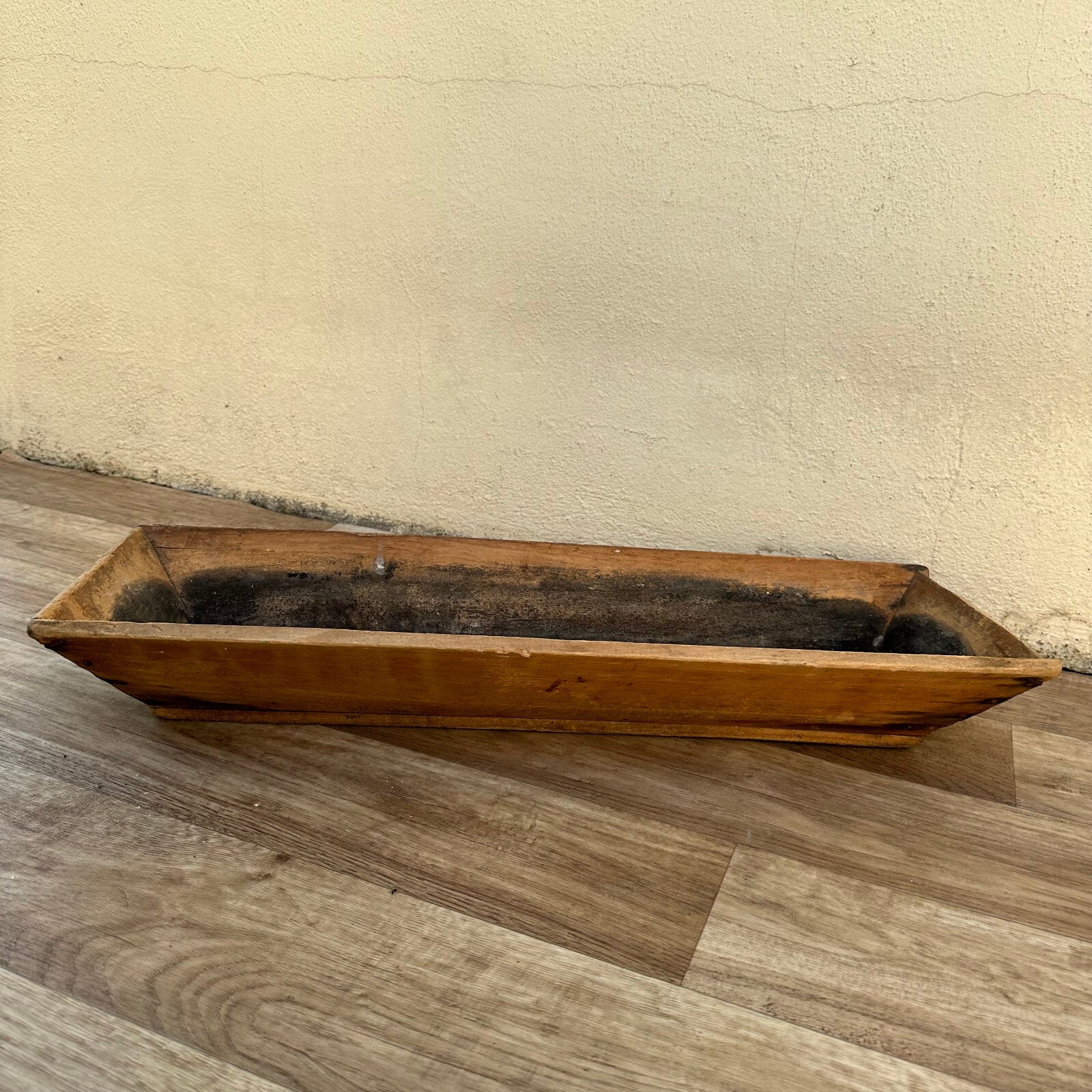 Vintage French Bread Basket 1950s Wooden Baguette Tray Long 10022418 Fleamarketfrance