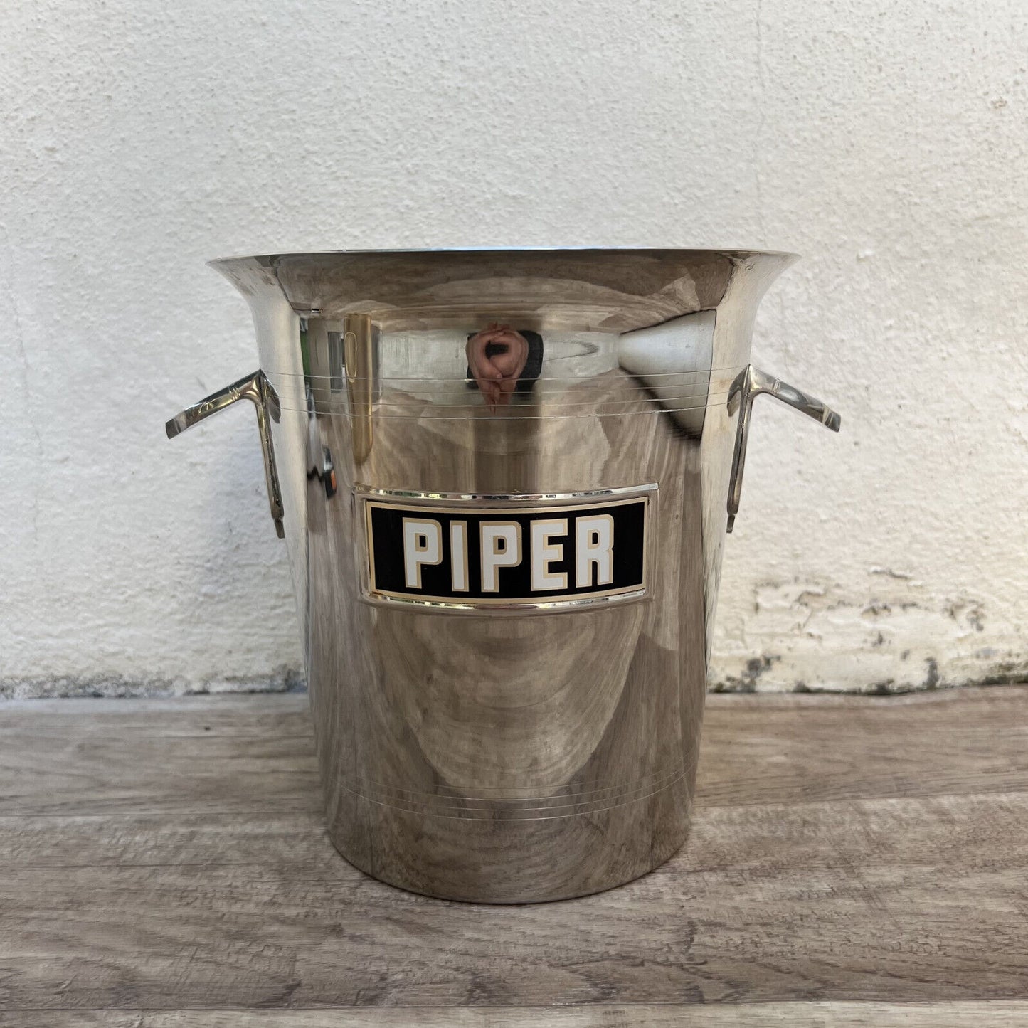 Vintage French Champagne French Ice Bucket Cooler Basin PIPER 2906231 - Fleamarketfrance