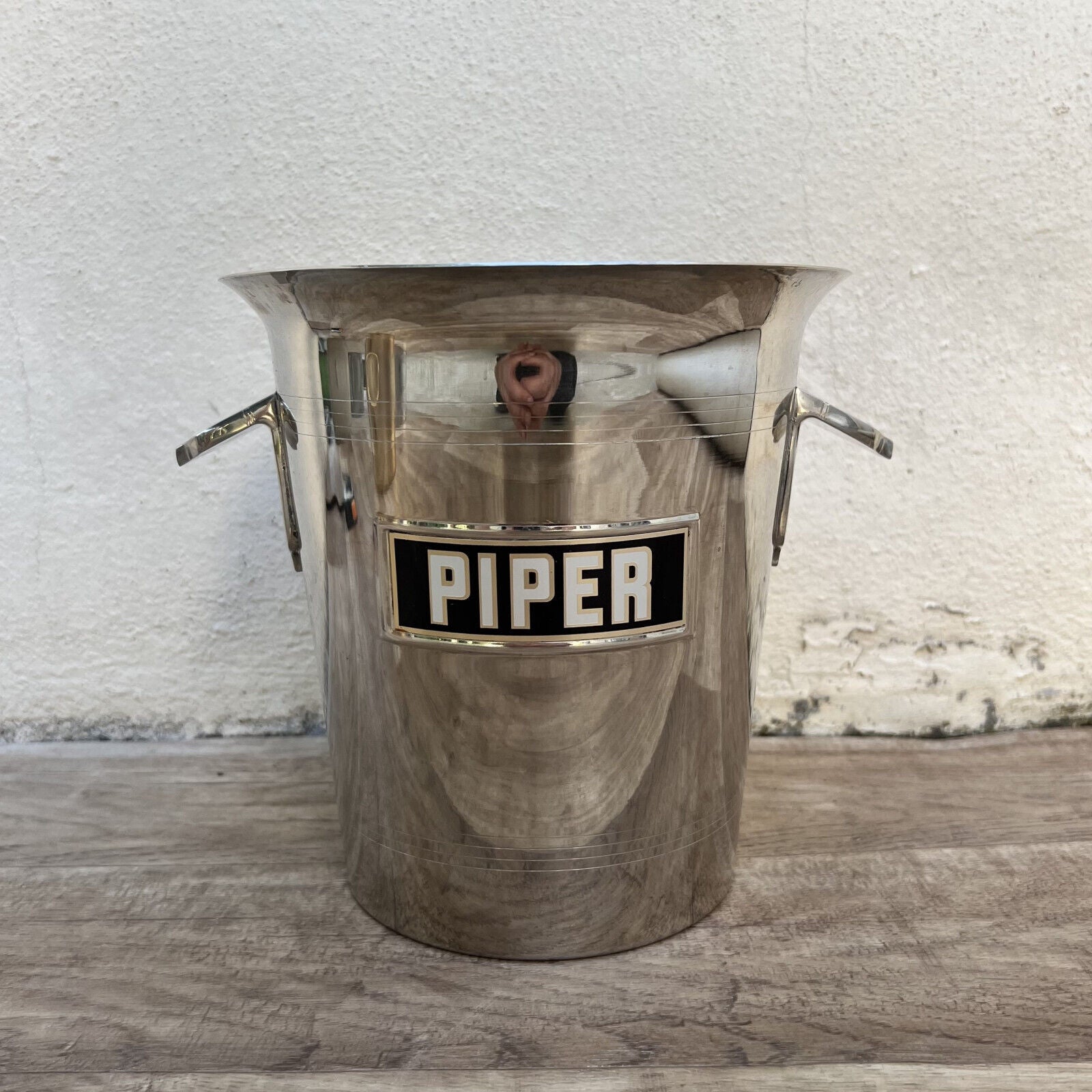 Vintage French Champagne French Ice Bucket Cooler Basin PIPER 2906231 - Fleamarketfrance