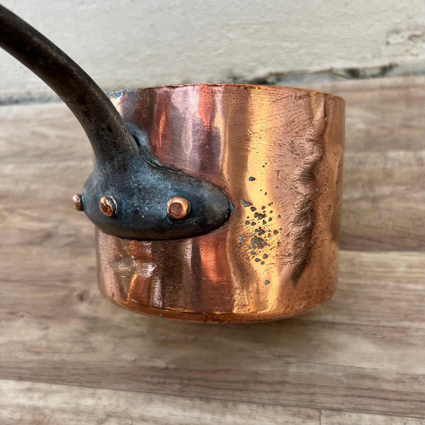 French Copper Saucepan Professional 2mm Cookware Made in France 0712226 Unbranded