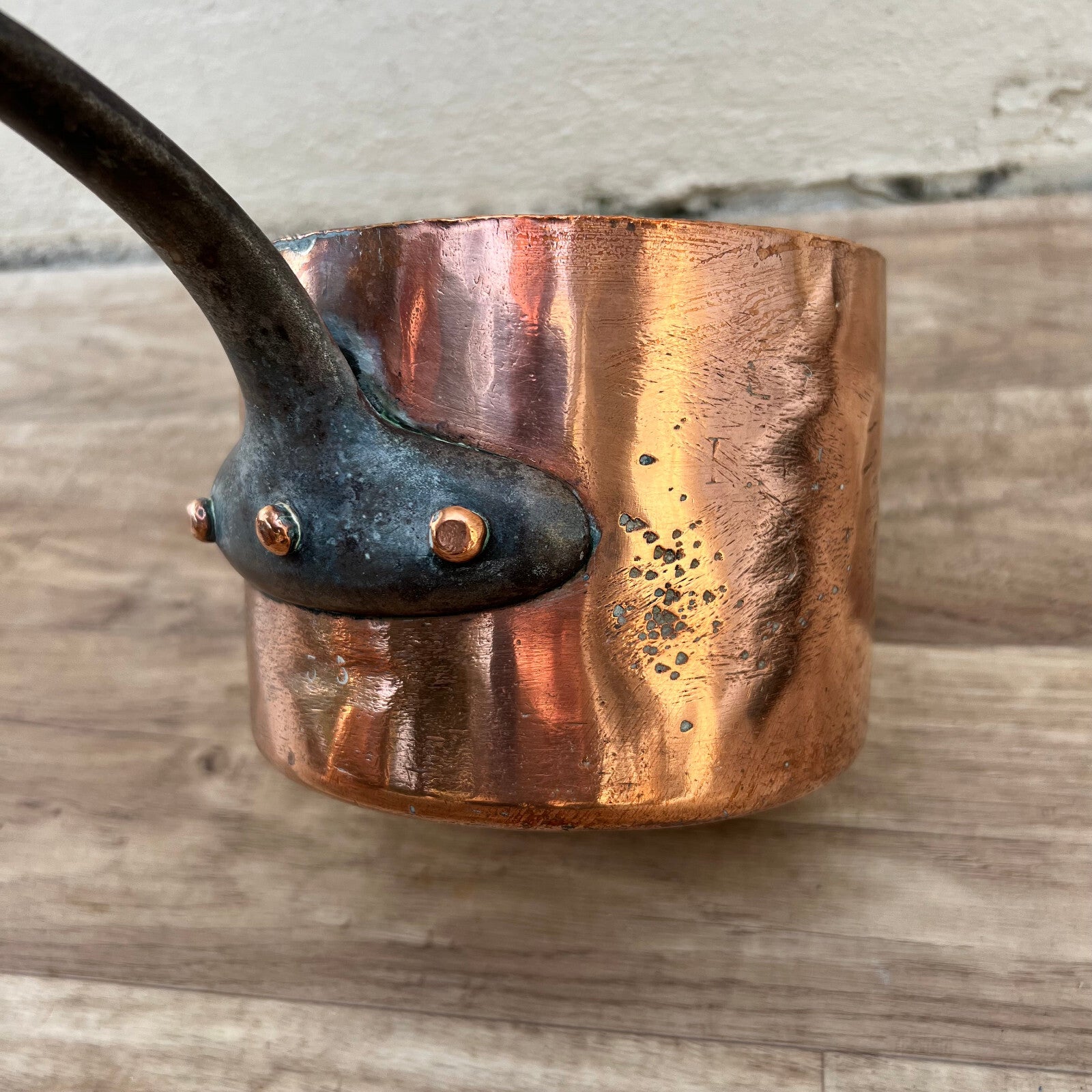 French Copper Saucepan Professional 2mm Cookware Made in France 0712226 Unbranded