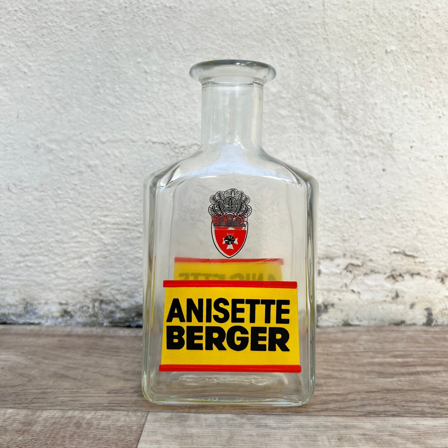 French Anisette Berger Glass Carafe Vintage Apothecary Bottle 1309223 Berger