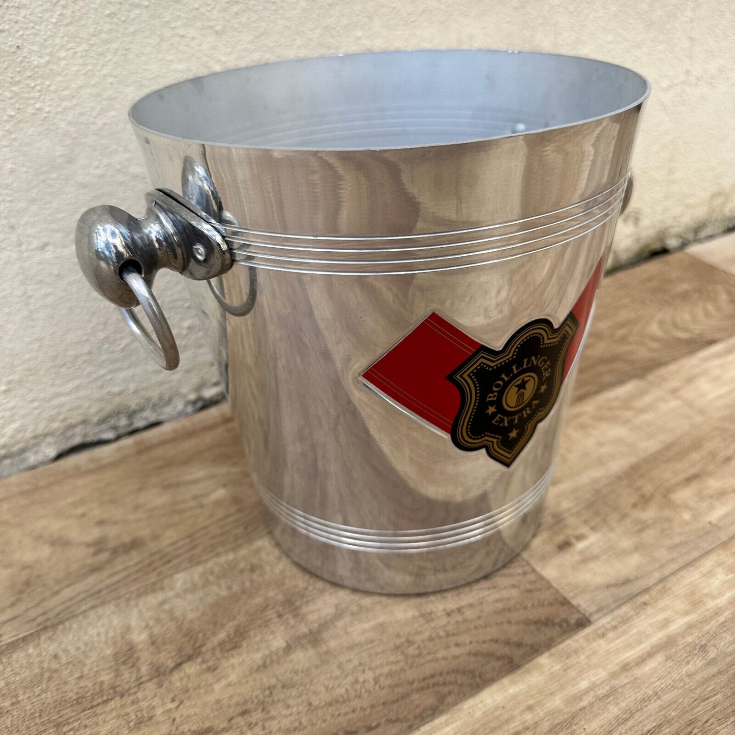 Vintage French Champagne Ice Bucket Cooler Made BOLLINGER 12092418 - Fleamarketfrance