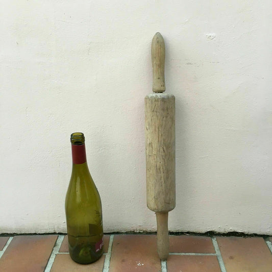 Vintage Wood  Kitchen  Roll rolling Pin bakery french 3 - Fleamarketfrance