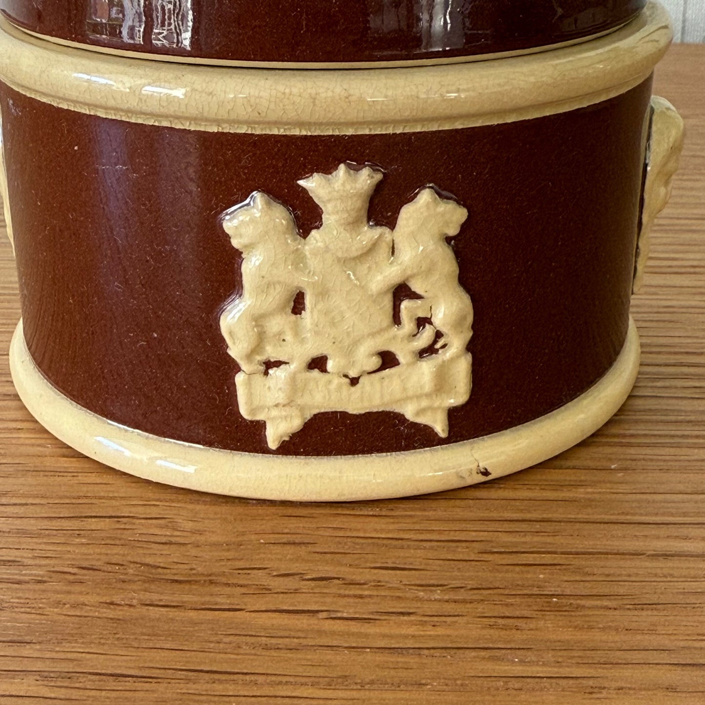 Vintage FRENCH SARREGUEMINES foie gras TERRINE 0112244 Unmarked
