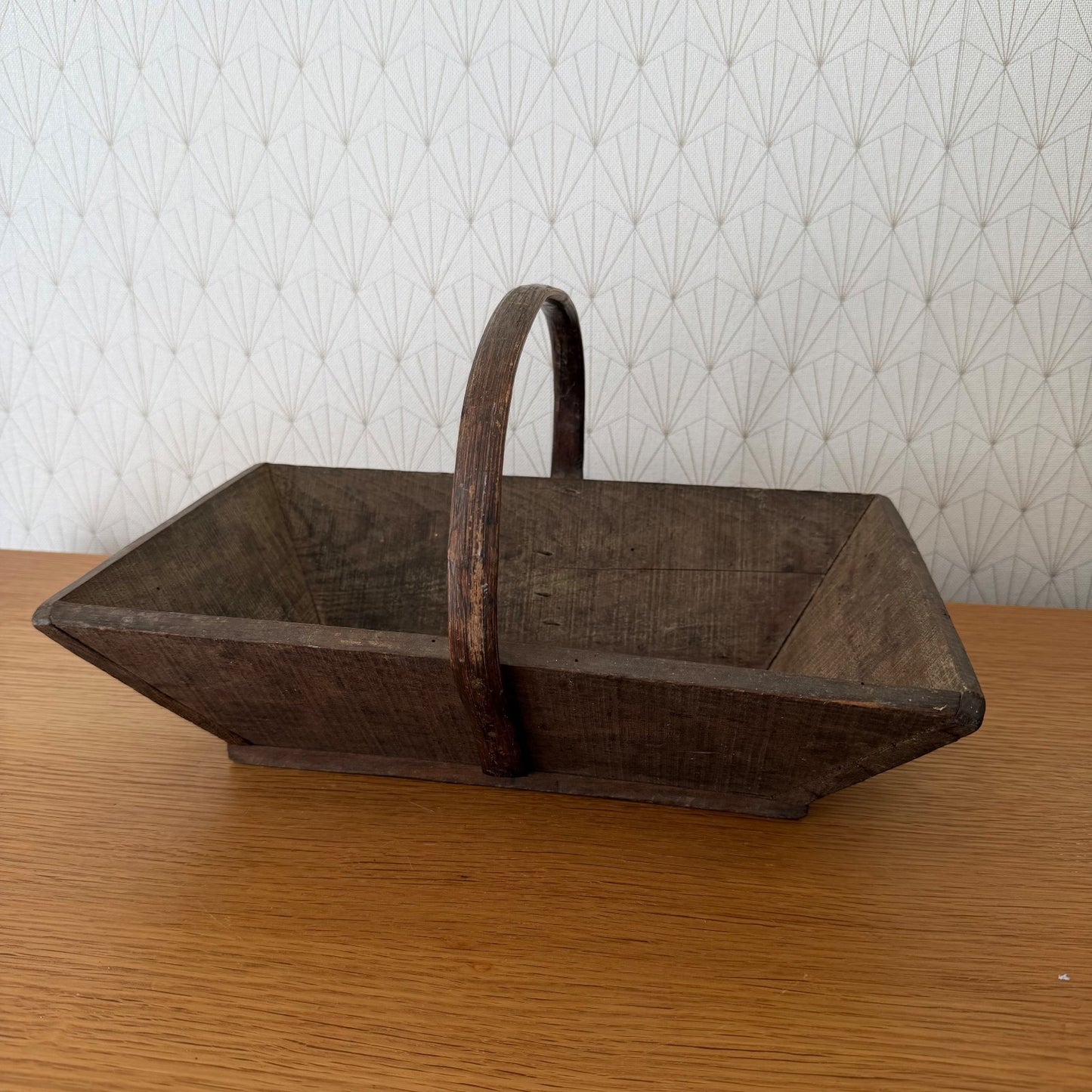 French Wooden Garden Trug Vintage Harvest Basket Rustic 1908265 Fleamarketfrance