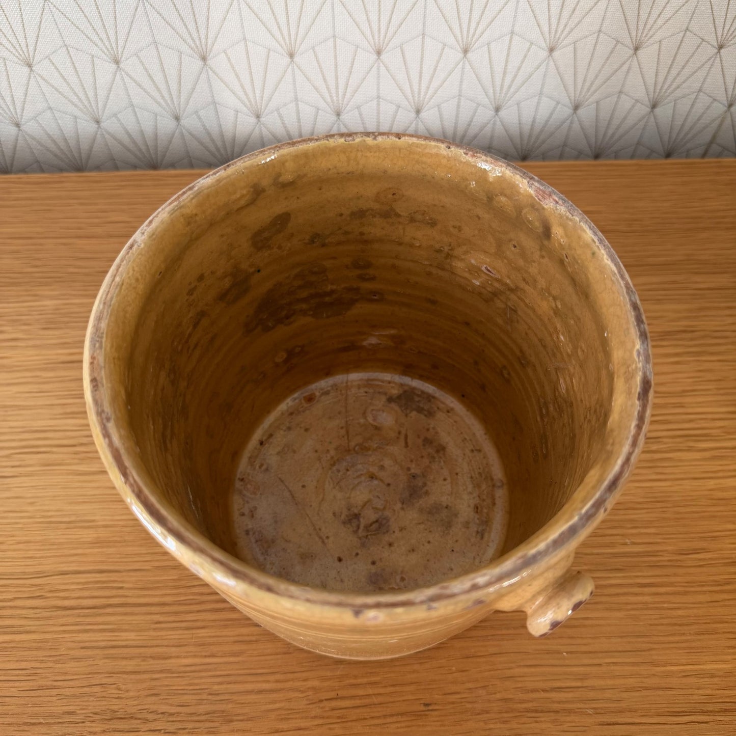 French Stoneware Jam Pot Antique Ceramic Crock 19th Century 0107262 Unbranded