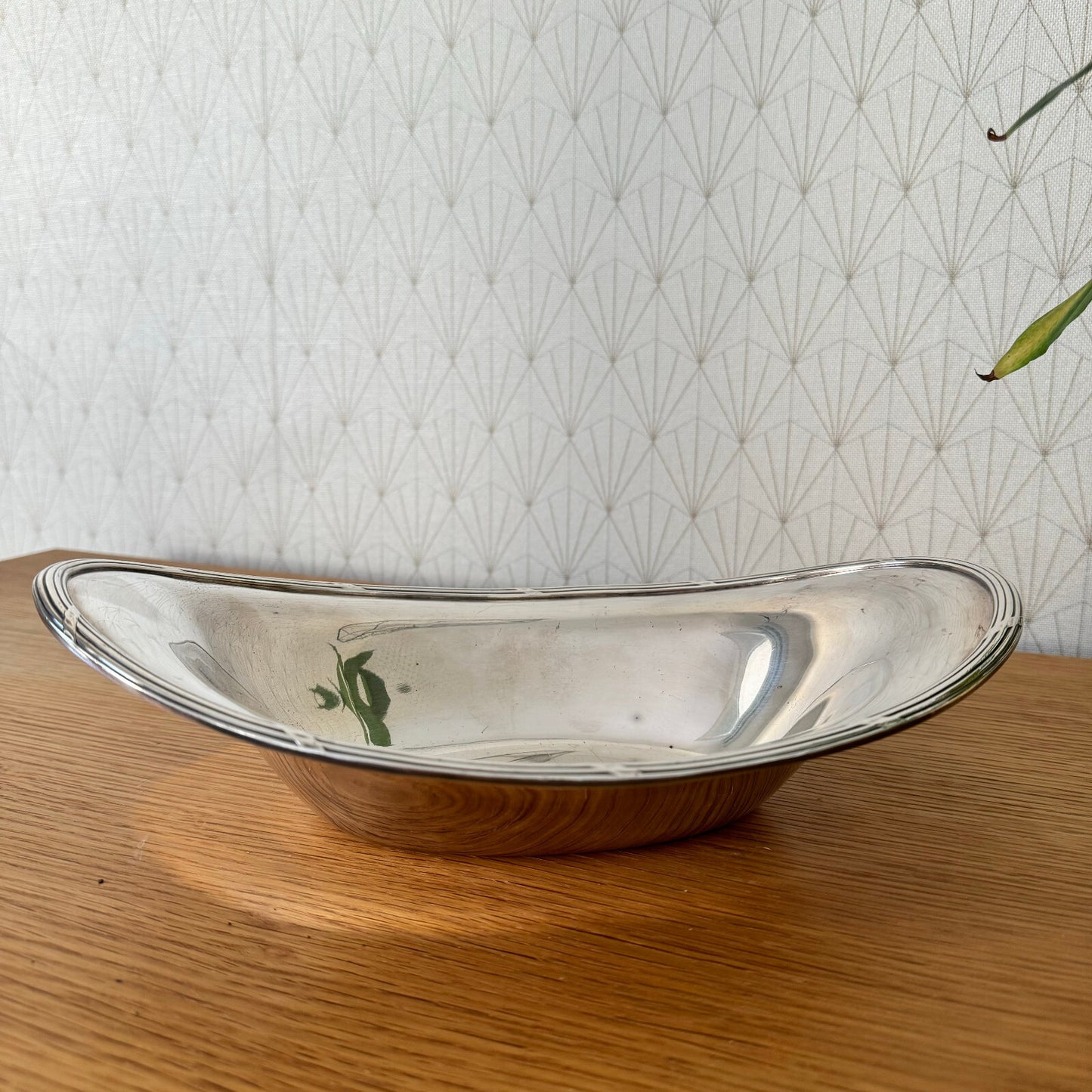 Ercuis Silver Bowl Vintage French Plated Serving Bread Basket 15062423 Unbranded
