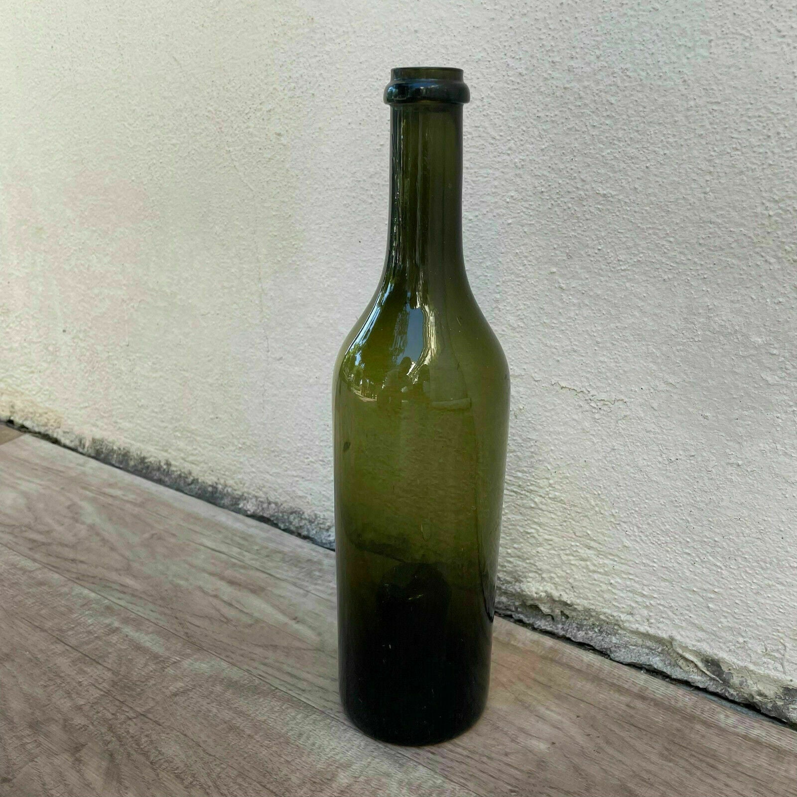 Old French Green Glass wine water pastis bottle circa 1920 21092114 - Fleamarketfrance