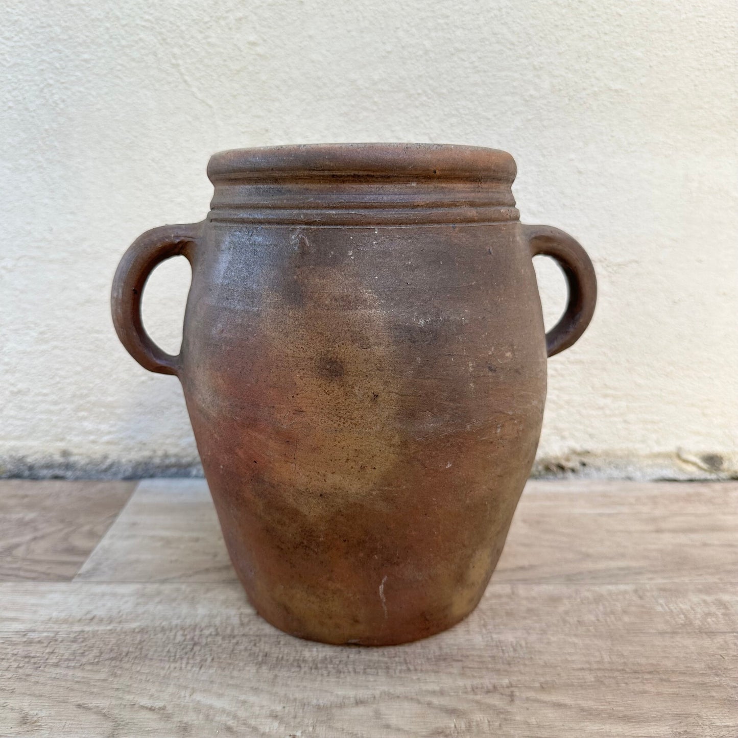 French vintage stoneware potery pitcher from France 2009233 Unmarked