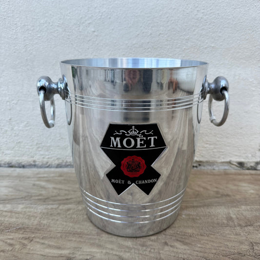 Vintage Moet Champagne Ice Bucket French Wine Cooler Bar Decor 12062311 Moët & Chandon