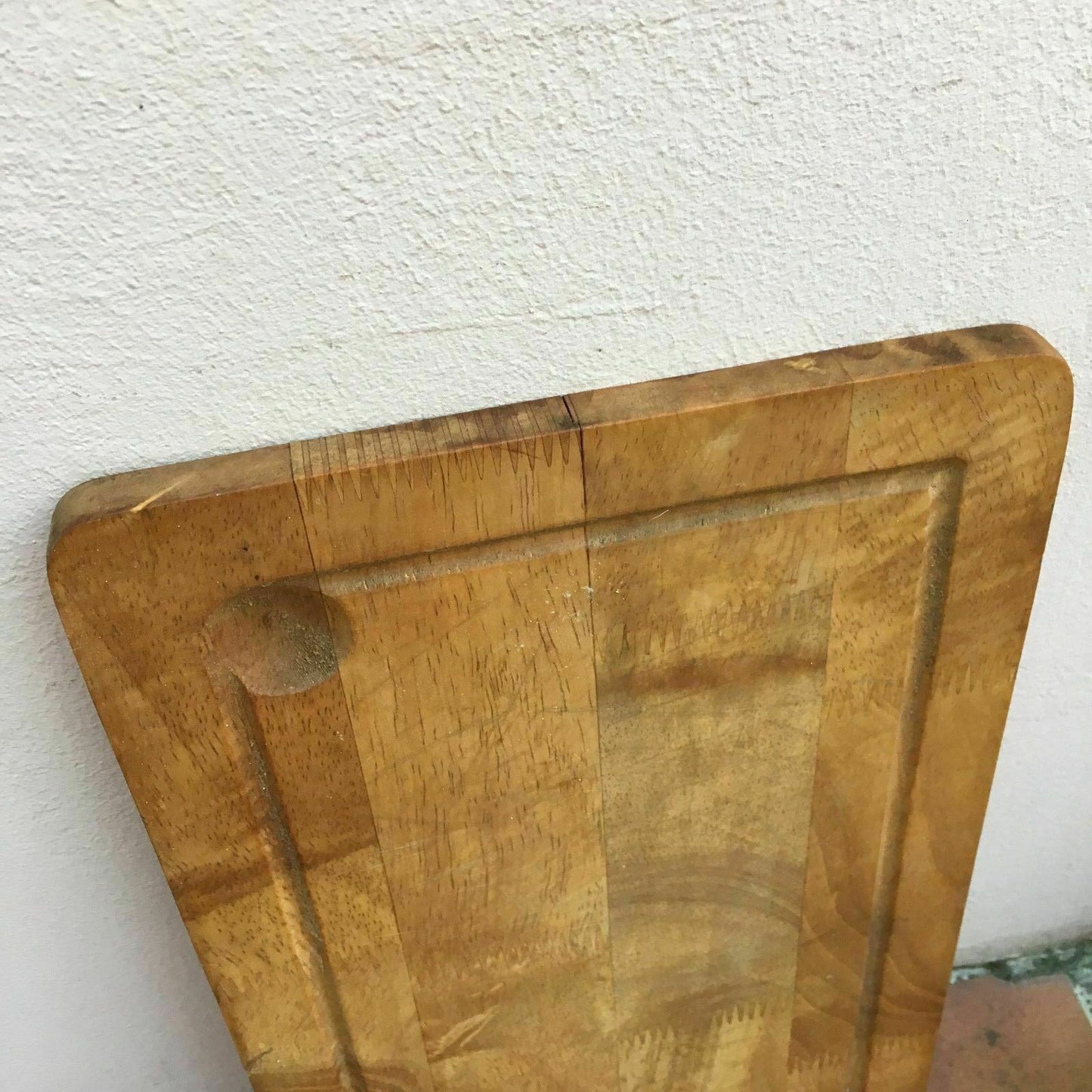 ANTIQUE VINTAGE FRENCH BREAD OR CHOPPING CUTTING BOARD WOOD 311 - Fleamarketfrance