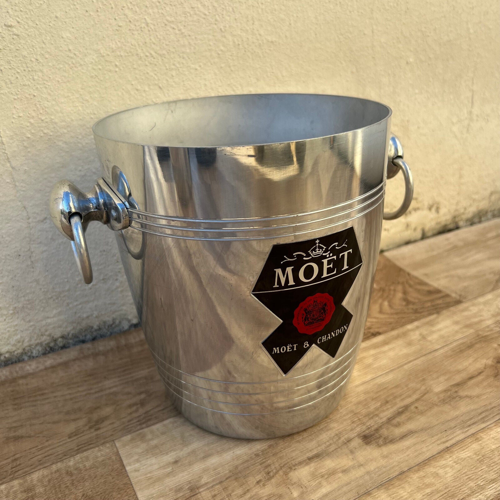 Vintage French Champagne Ice Bucket Cooler Made France MOET 27102412 Fleamarketfrance