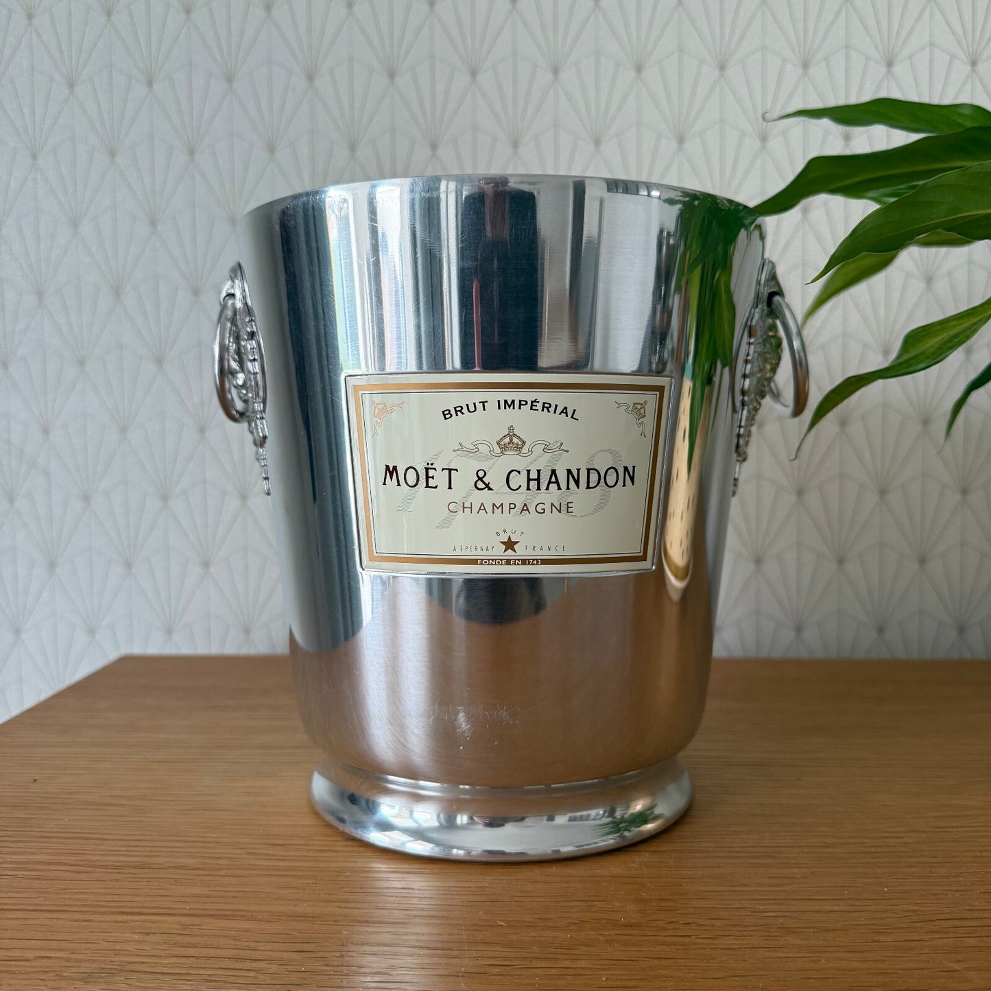 Vintage French small Champagne French Ice Bucket Cooler France MOET 1804259