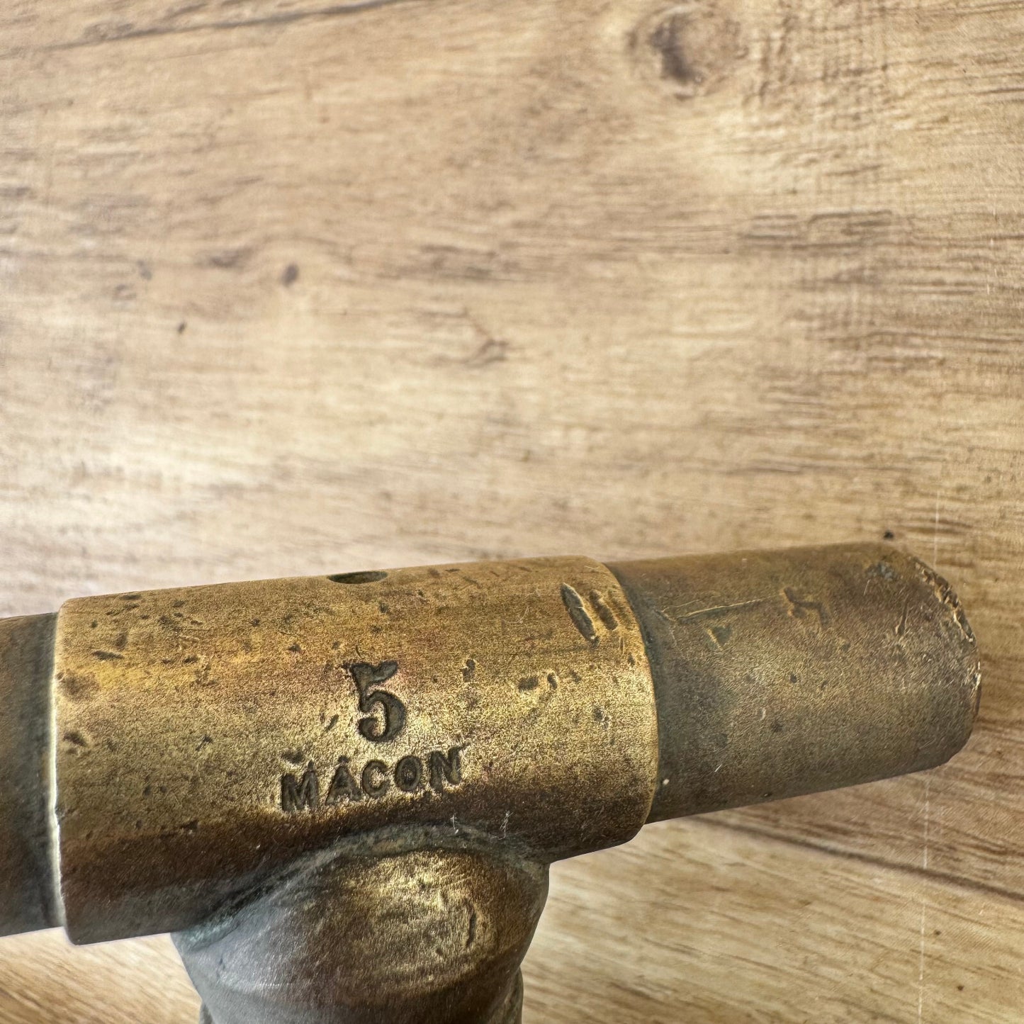 Vintage French Brass Tap Macon Bronze Faucet Antique Water Spigot 0605249 Macon