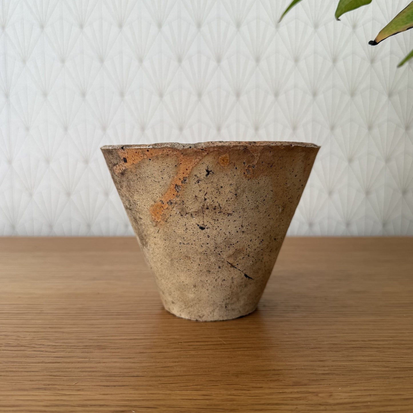 Antique French resin collecting pot from Tree Glazed 0211257