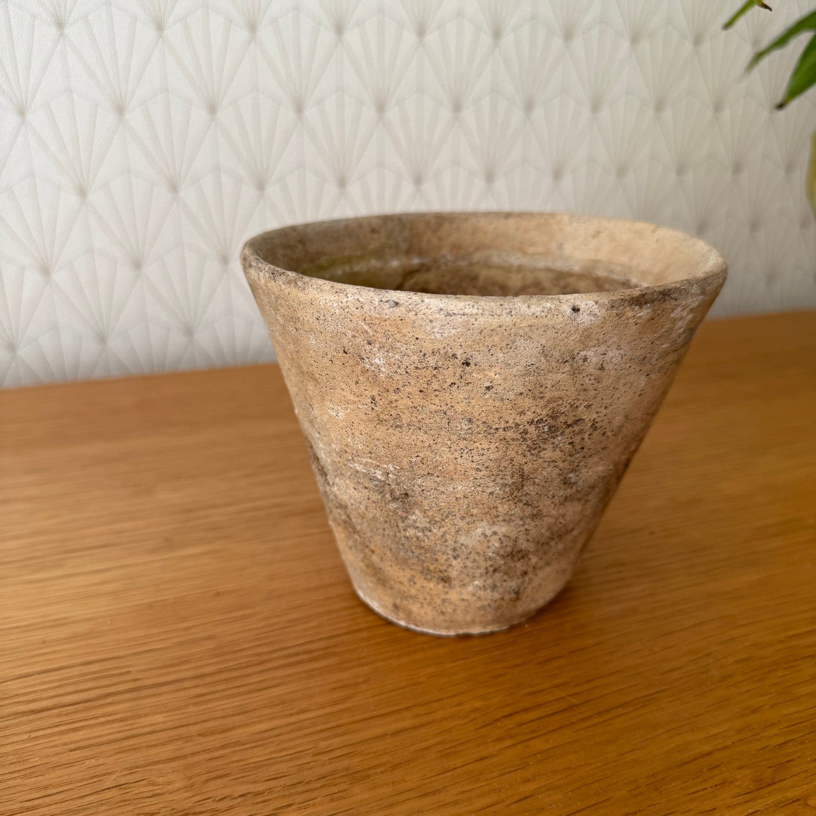 Antique French Resin Pot Tree Sap Collection Vessel Pottery 0211258 Unbranded
