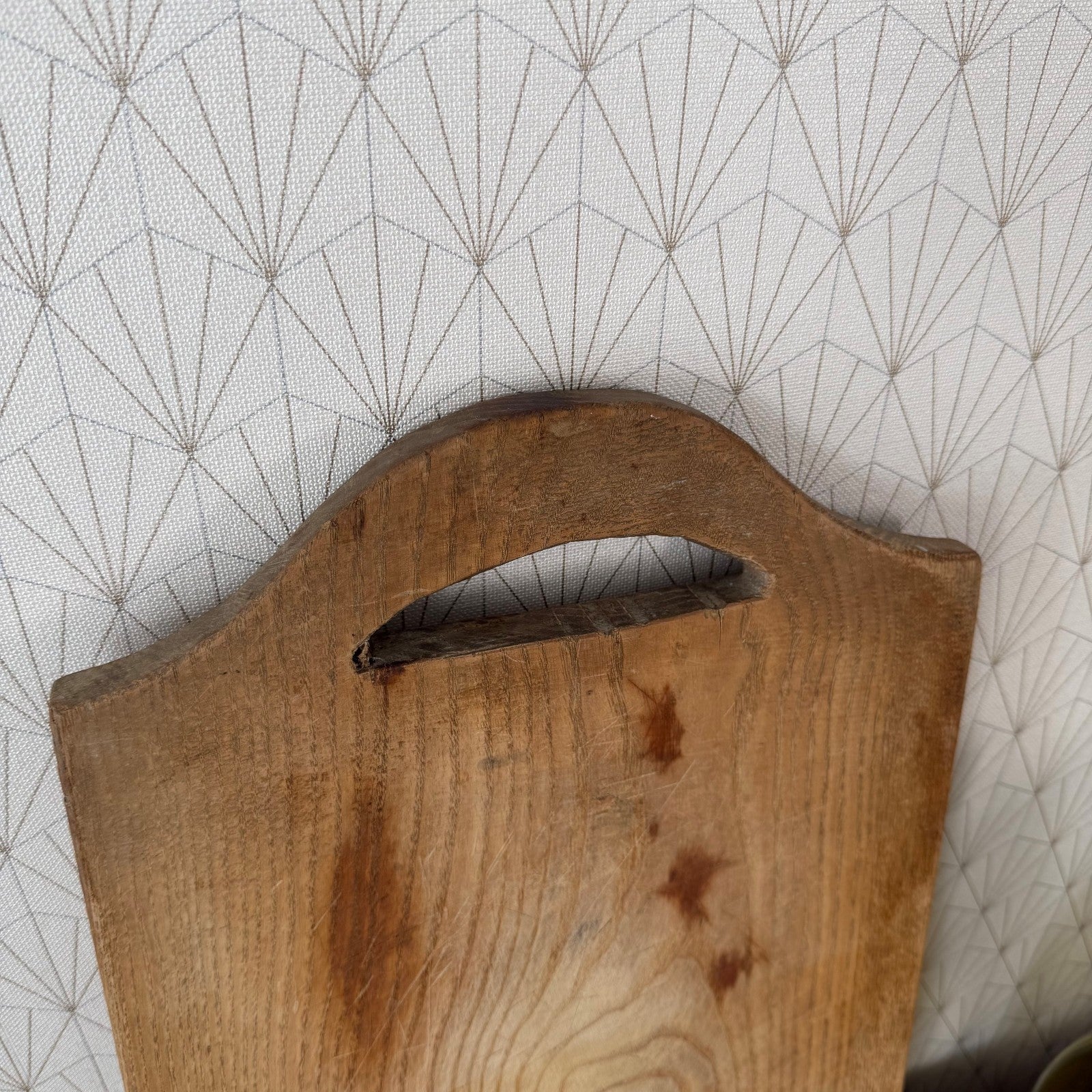 French Vintage Wooden Cutting Board Large Kitchen Bread Board 01072614 Unbranded