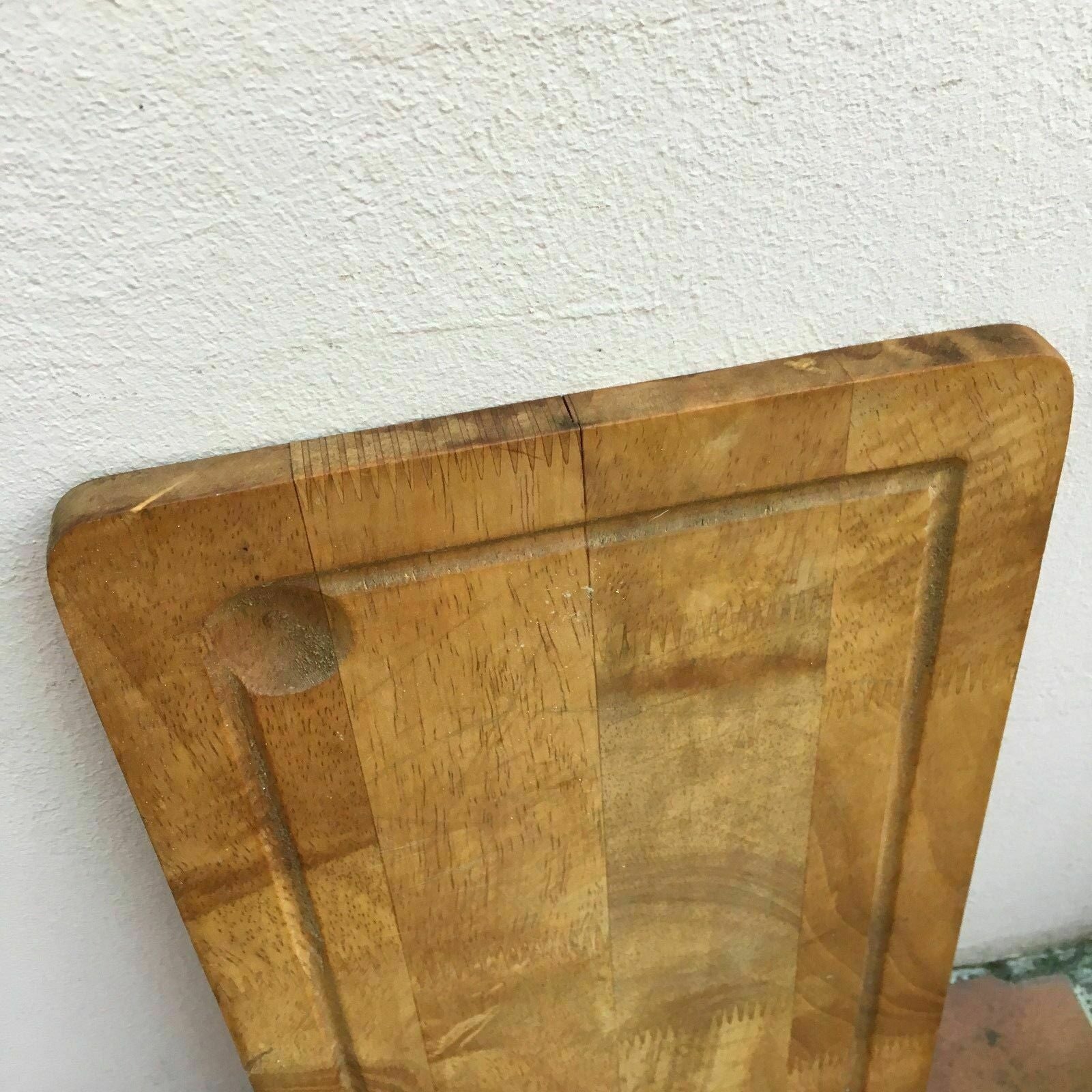 French Wood Cutting Board Vintage Kitchen Bread Cheese Chopping Block 311 Unbranded