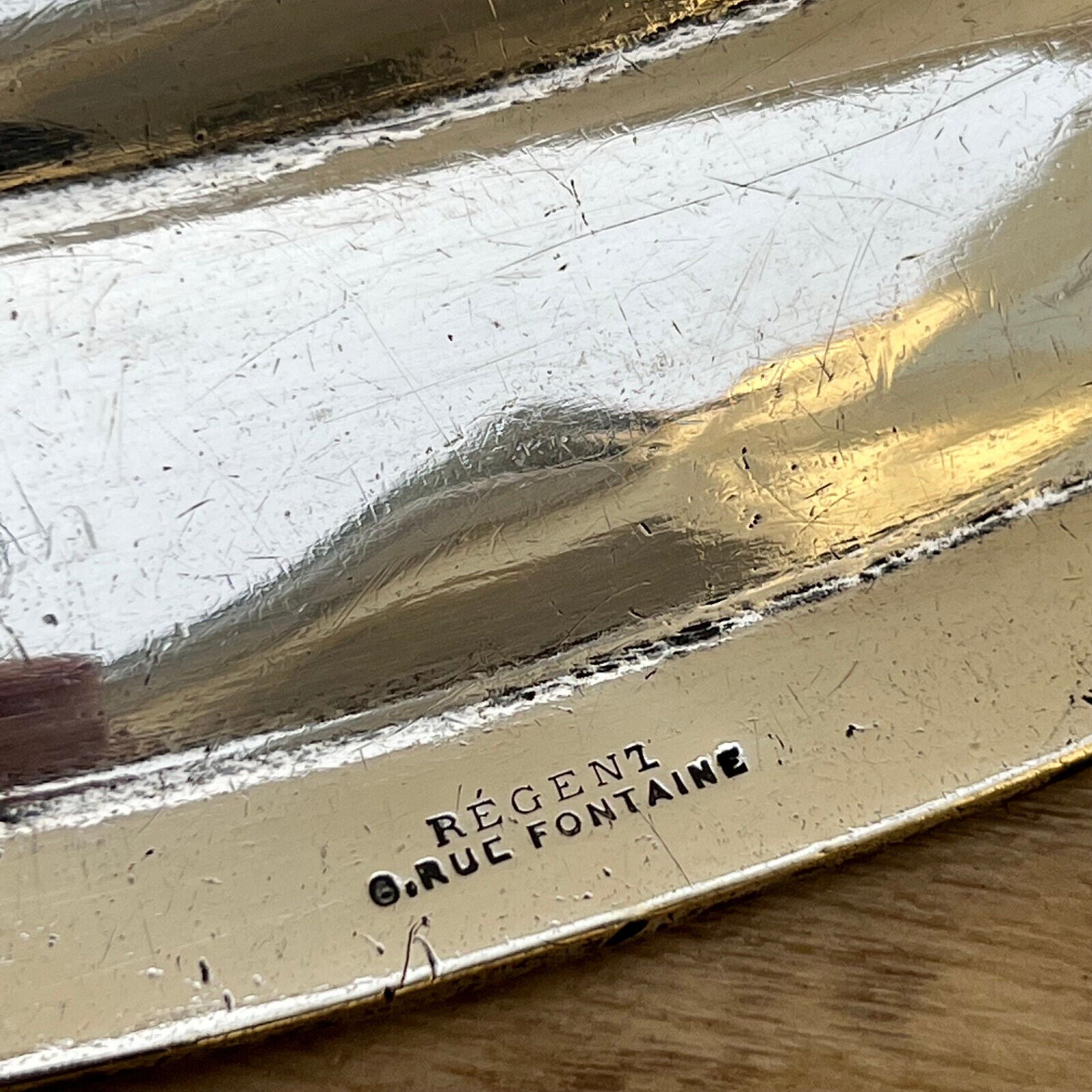 French Vintage NOUSBLANCHE silverplate Serving ovale 13 3/4" 07122215 Unbranded
