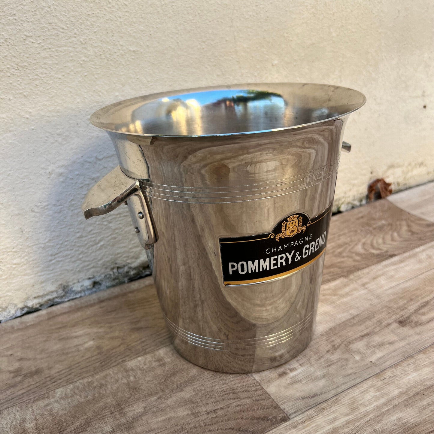 Vintage French Champagne Ice Bucket Cooler Made in France Pomery 21102211 - Fleamarketfrance