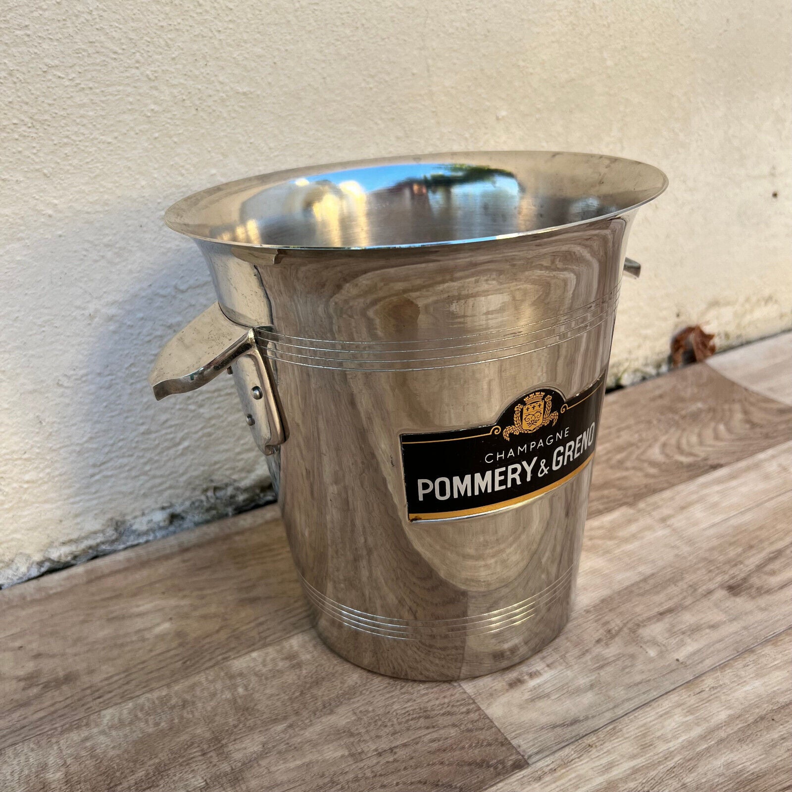 Vintage French Champagne Ice Bucket Cooler Made in France Pomery 21102211 - Fleamarketfrance