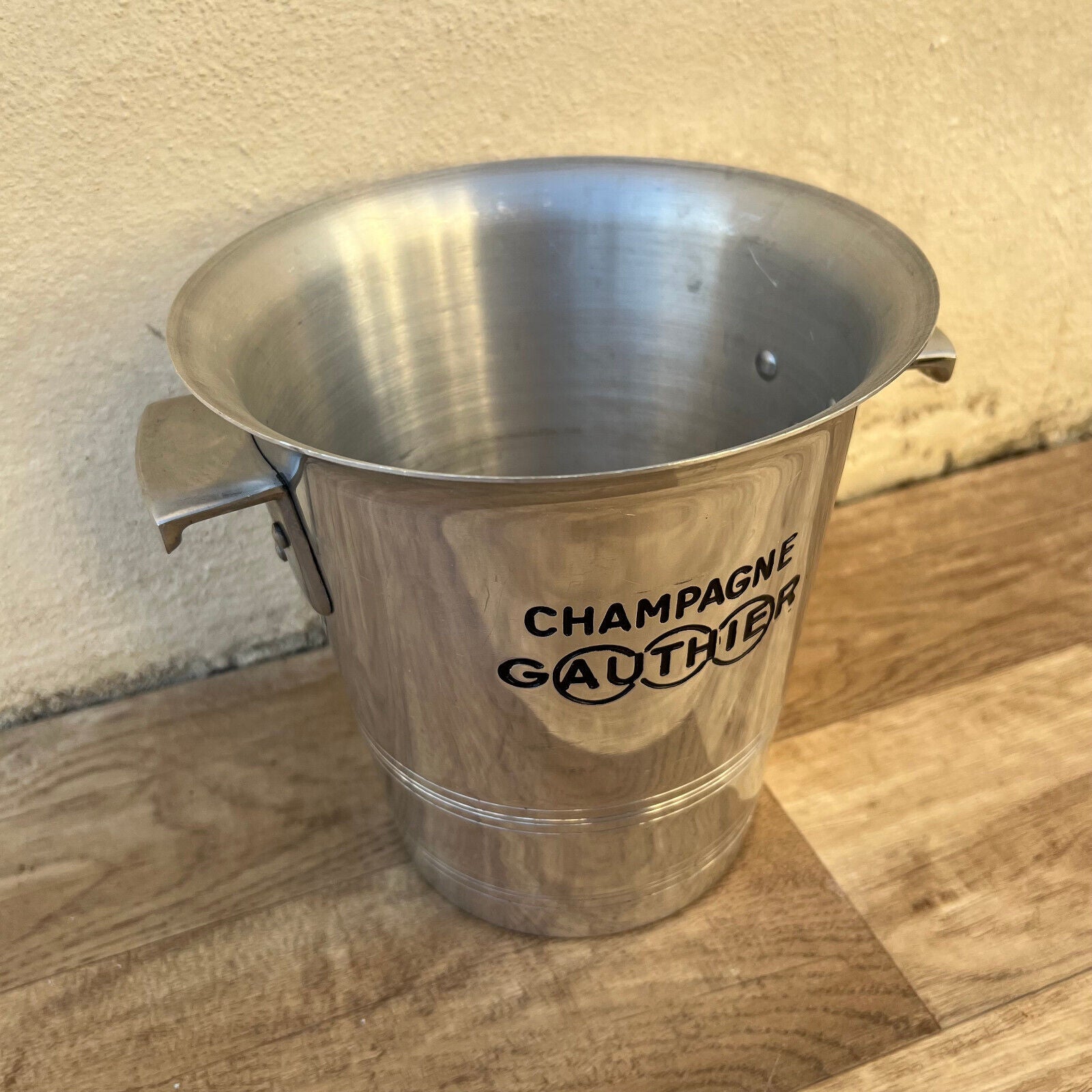 Vintage French Champagne Ice Bucket Cooler Made France GAUTHIER 23102215 - Fleamarketfrance