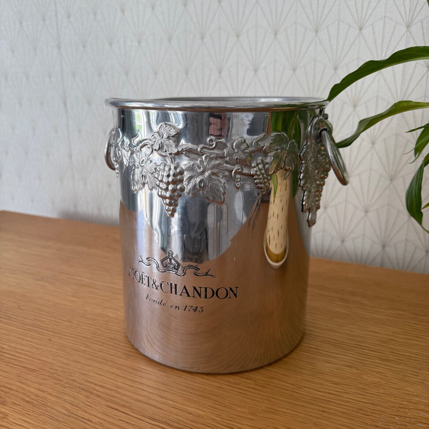 Vintage French Champagne French Ice Bucket Cooler France MOET 09042510