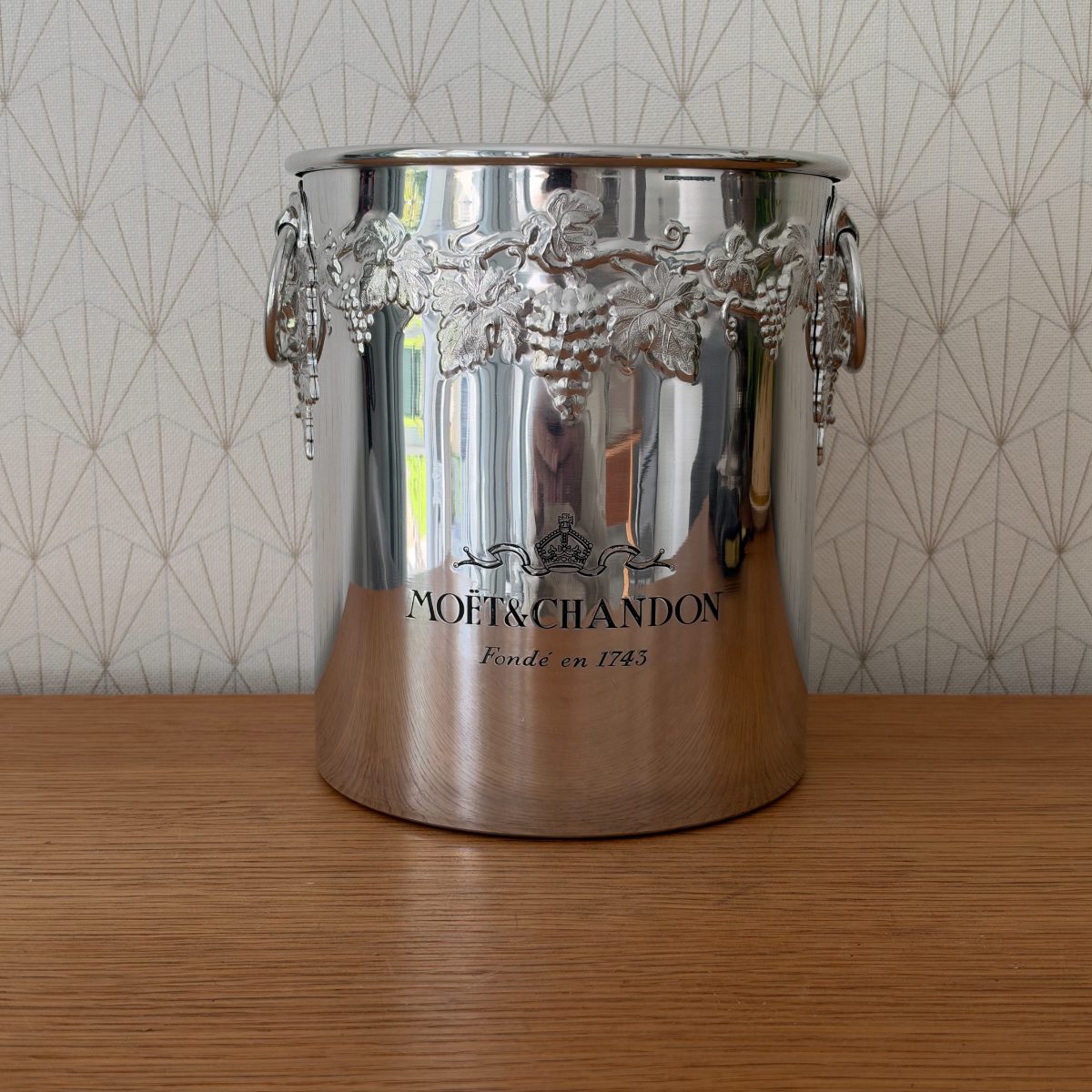 Moet Chandon Silver Plated Champagne Ice Bucket Vintage French 2210261 Fleamarketfrance
