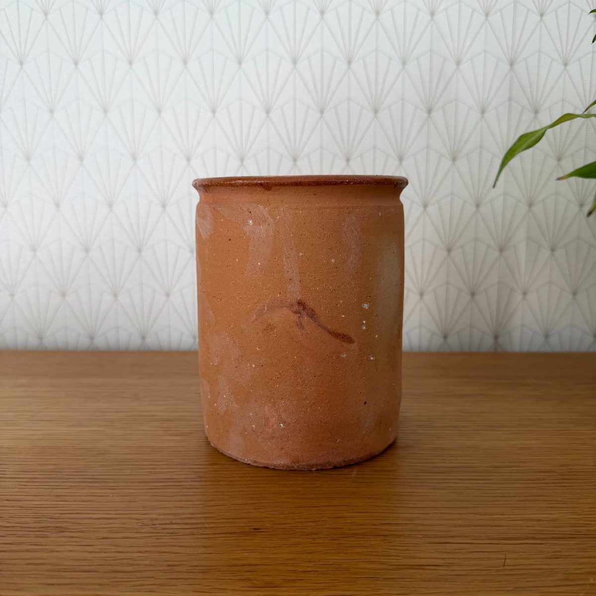 French Antique Terracotta Jar Glazed Interior Farmhouse Storage Pot 1410267 Fleamarketfrance