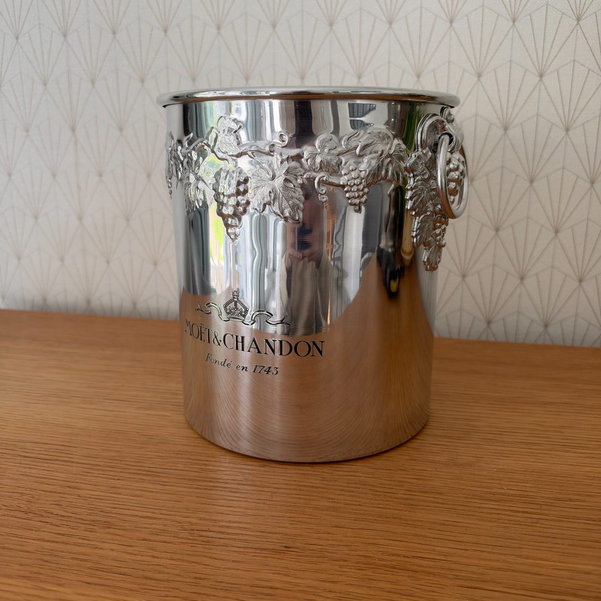 Moet Chandon Silver Plated Champagne Ice Bucket Vintage French 2210261 Fleamarketfrance