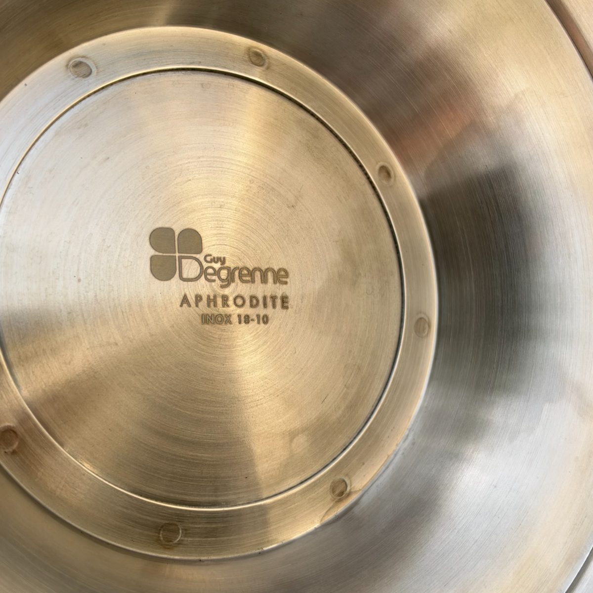 Ruinart Champagne Ice Bucket Bowl Inox Guy Degrenne Aphrodite French 07102617 Fleamarketfrance