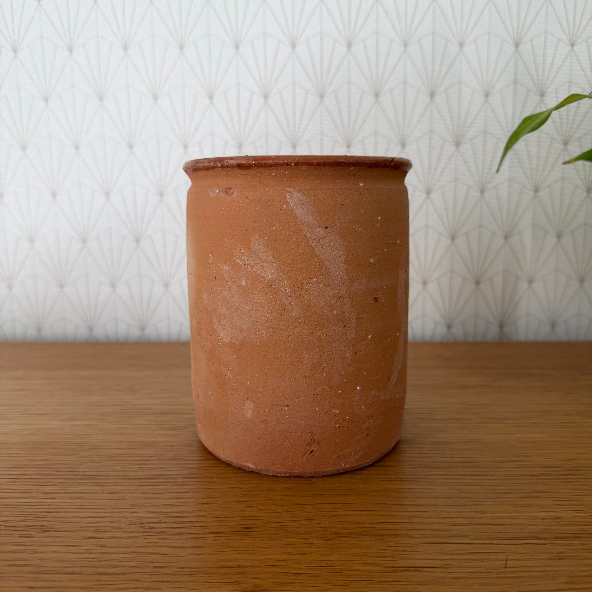 French Antique Terracotta Jar Glazed Interior Farmhouse Storage Pot 1410267 Fleamarketfrance