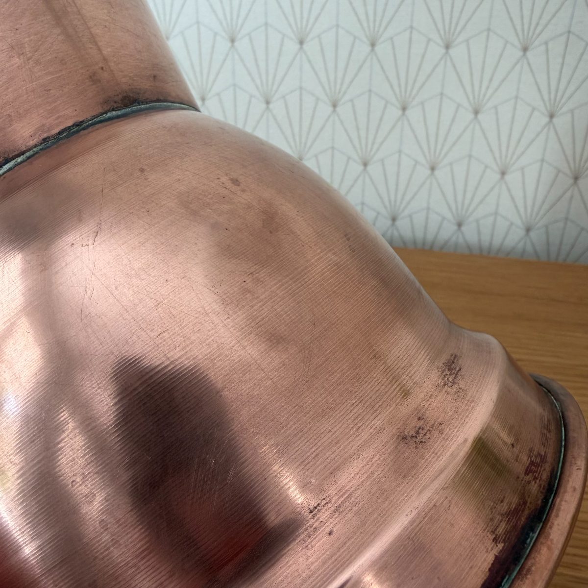 Antique French Copper Measuring Jug Pitcher Farmhouse Kitchen 1010263 Fleamarketfrance