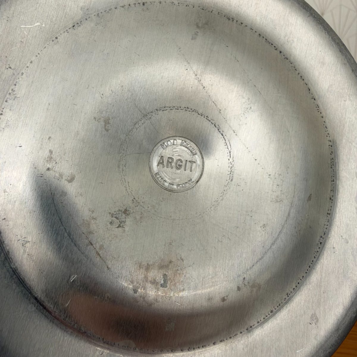 Vintage French Veuve Clicquot Champagne Ice Bucket Aluminum 20102627 Fleamarketfrance